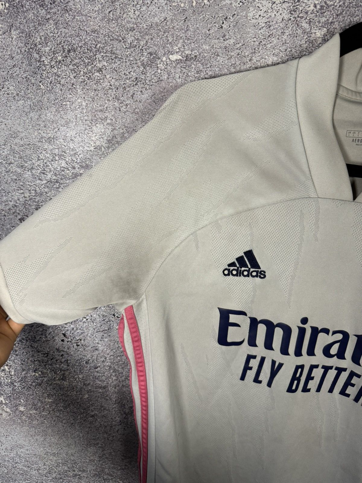 Adidas × Vintage Vintage Real Madrid 2020/21 Adidas Soccer Jersey Blokcore Size US L / EU 52-54 / 3 - 13 Thumbnail