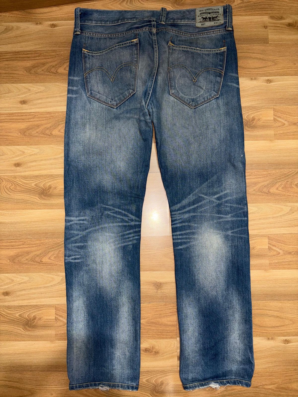 Levi's Vintage Clothing Levi’s 601 Straight x Vintage Jeans Size US 38 / EU 54 - 2 Thumbnail