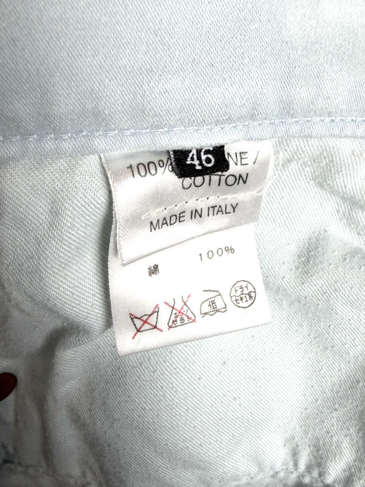 Gucci Gucci Tom Ford Vintage Moleskin Cotton Jeans Powder Blue Size US 30 / EU 46 - 10 Thumbnail