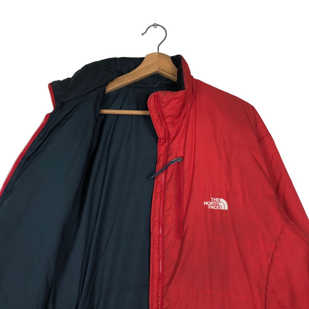 The North Face 🔥Vintage Light Puffer Down Jacket Reversible The North Face Size US L / EU 52-54 / 3 - 12 Thumbnail
