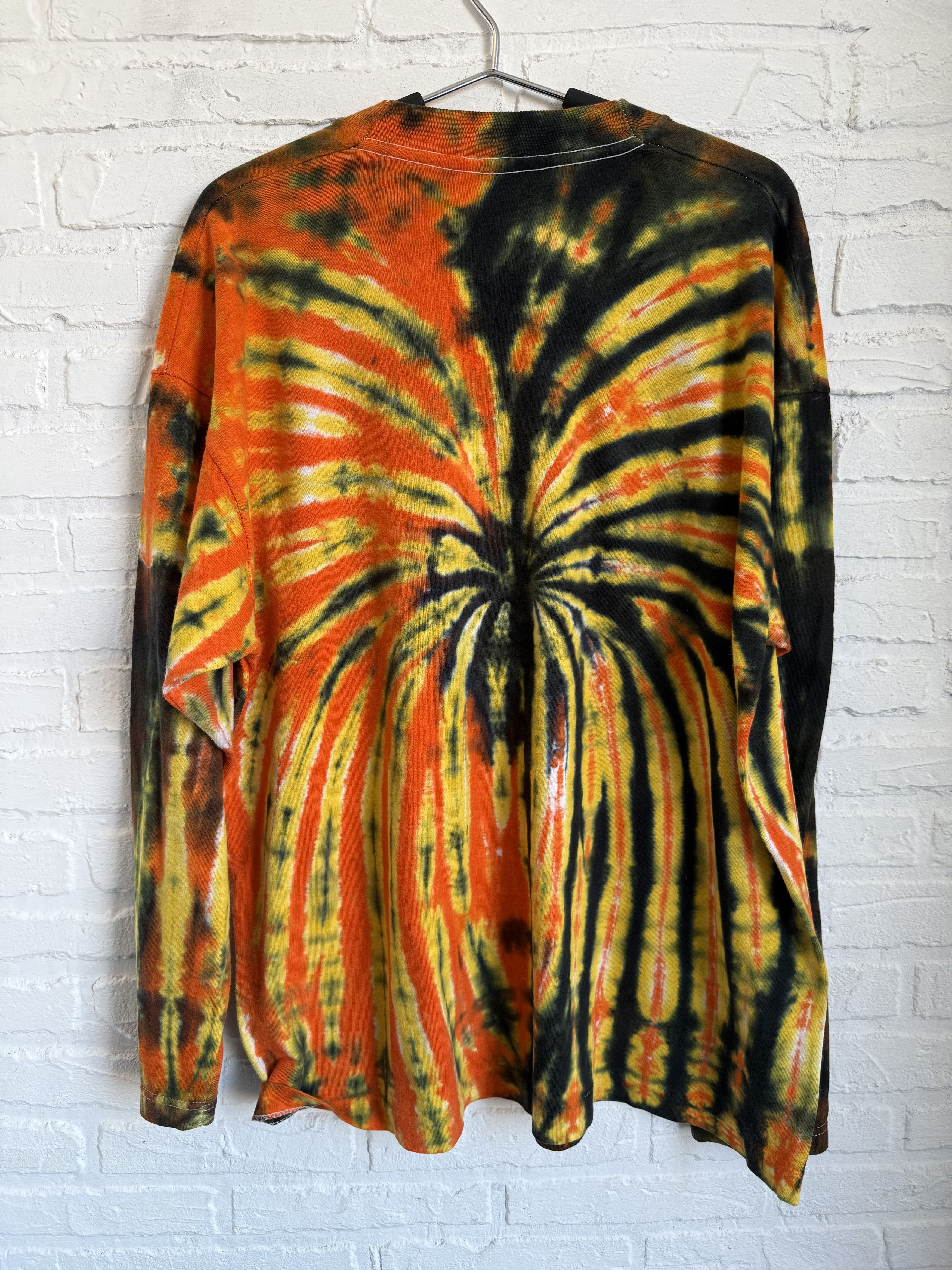 Vintage RARE Vintage 90s Screen star tie dye long sleeve t-shirt Size US XL / EU 56 / 4 - 5 Thumbnail