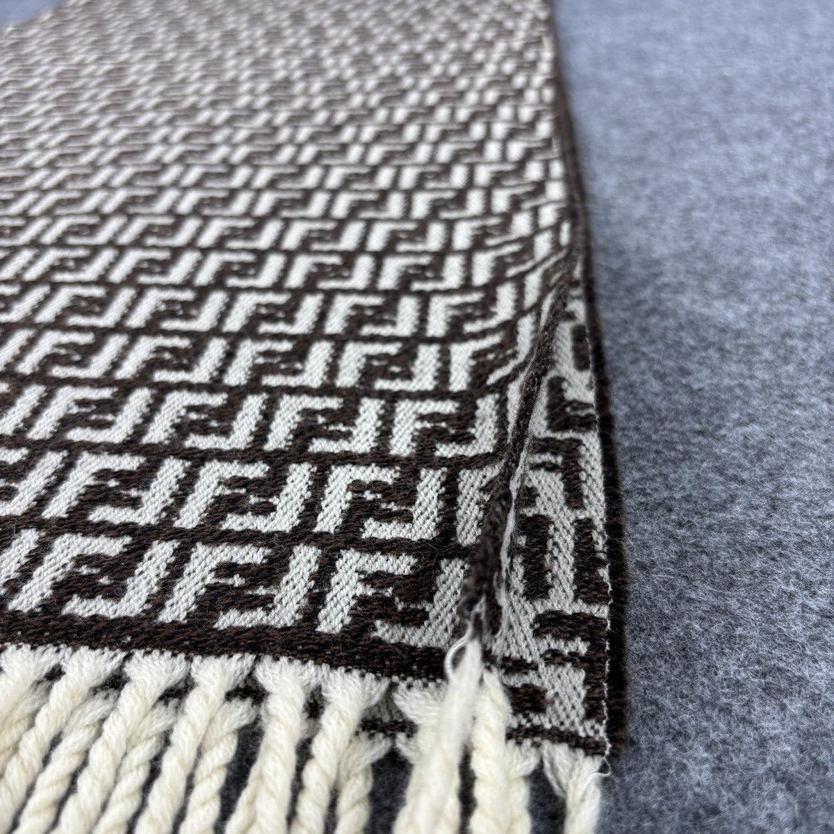 Fendi × Vintage Fendi Scarf # D730 # Muffler # Neckwear Size ONE SIZE - 6 Thumbnail