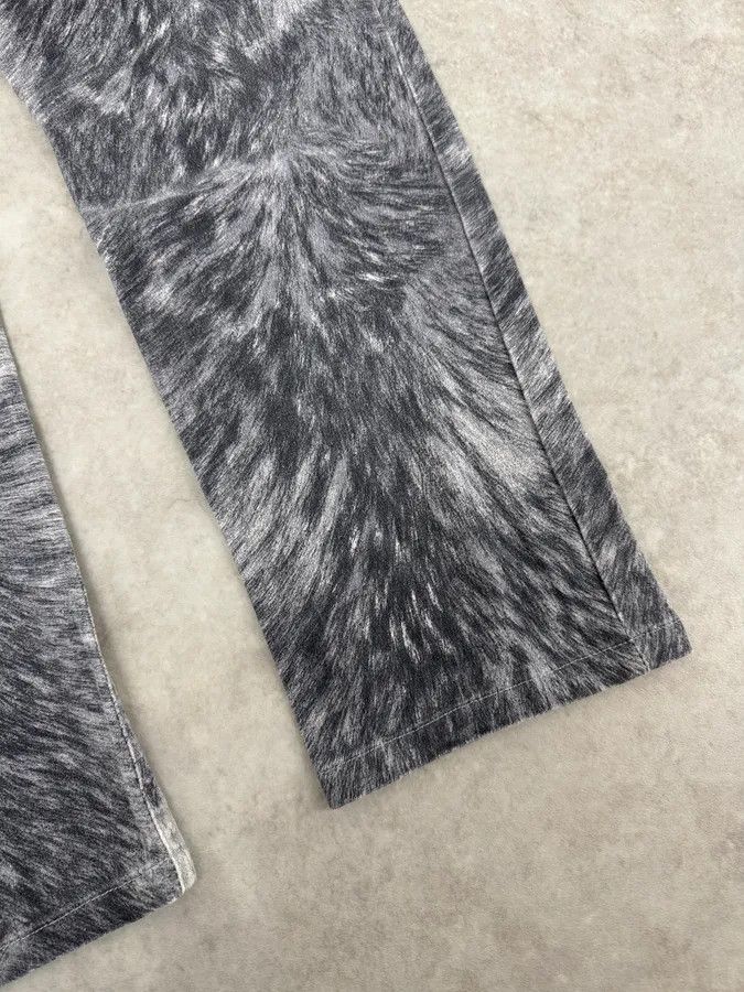 Roberto Cavalli 2000s Roberto Cavalli Grizzly Fur Print Grey Pants Size US 31 - 5 Thumbnail