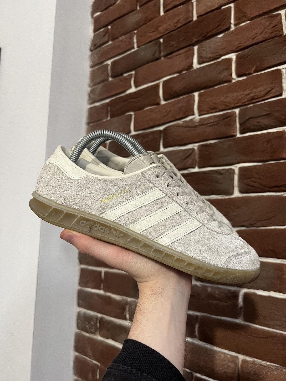 Adidas Adidas Hamburg Low Sneakers Casual Suede Shoes Hype Y2K Size US 7.5 / IT 37.5 - 1 Thumbnail