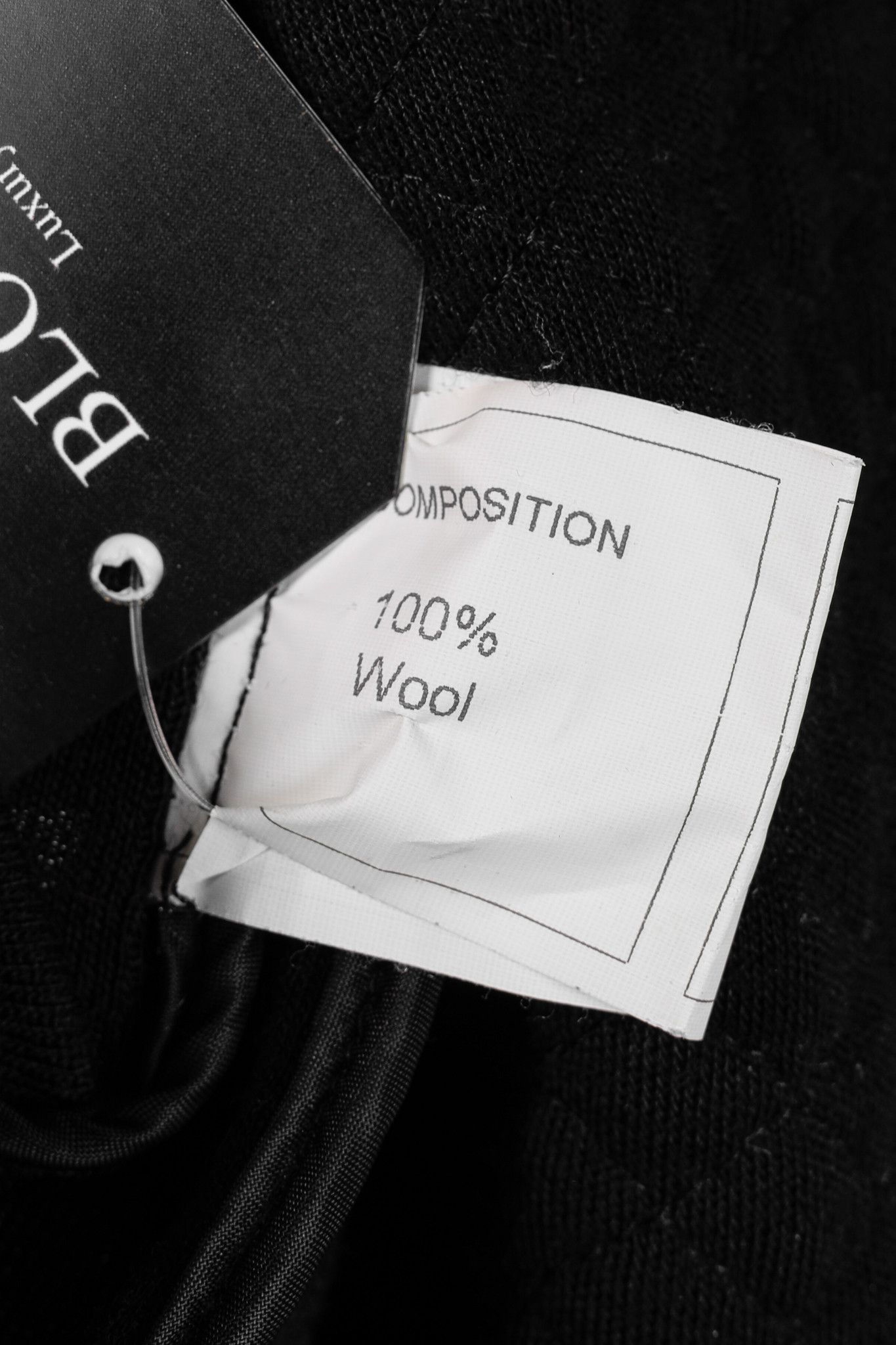 Chanel Chanel Black Wool Quilted Moto Jacket Size XS / US 0-2 / IT 36-38 - 11 Thumbnail