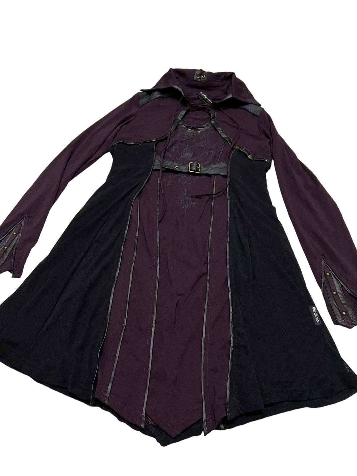 If Six Was Nine × Japanese Brand × Le Grande Bleu (L.G.B.) Ozz croce cyber gothic punk rave style Size M / US 6-8 / IT 42-44 - 2 Thumbnail