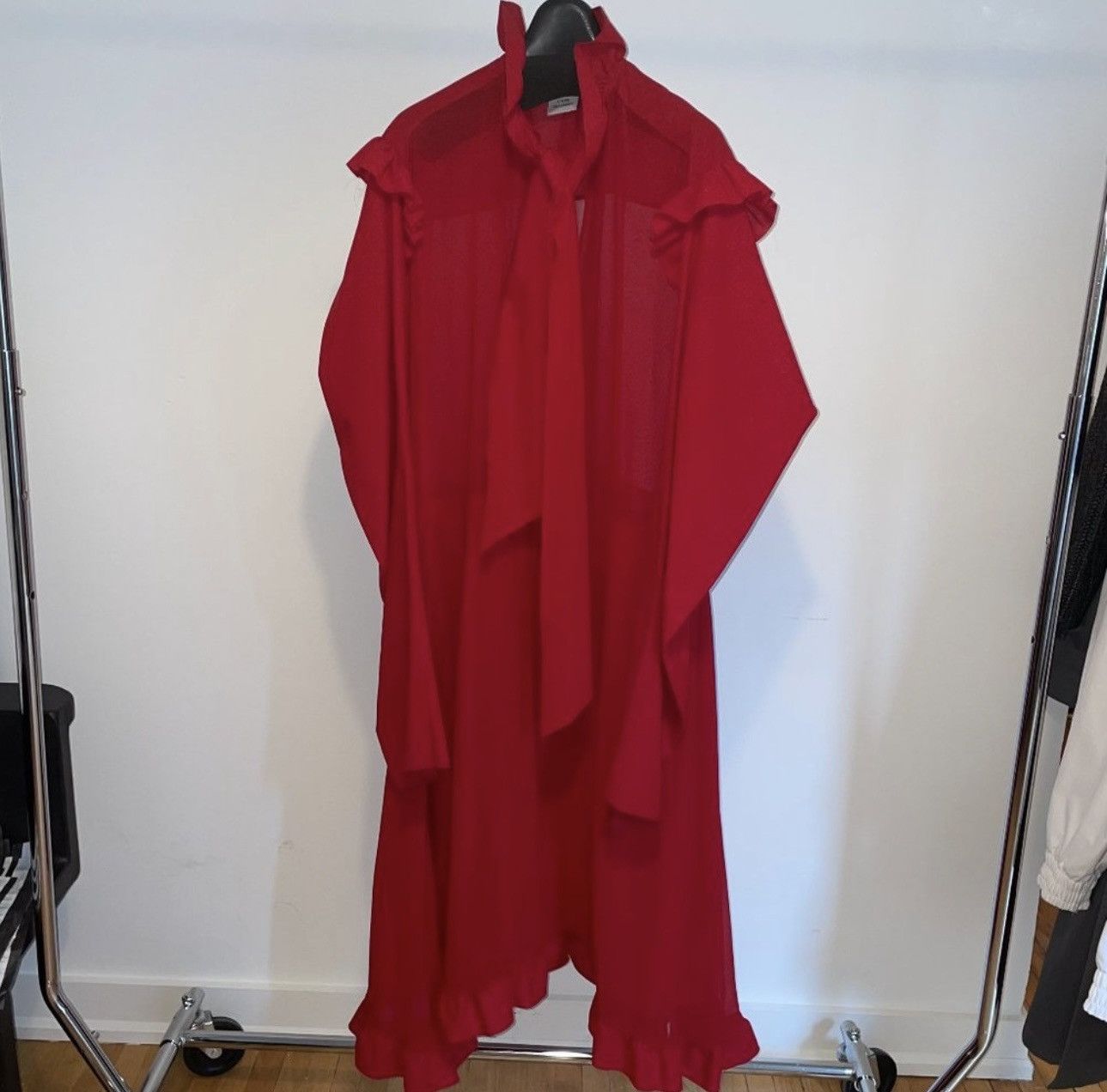 Vetements VETEMENTS Red Dress 2016 Runway Show Size M / US 6-8 / IT 42-44 - 3 Thumbnail
