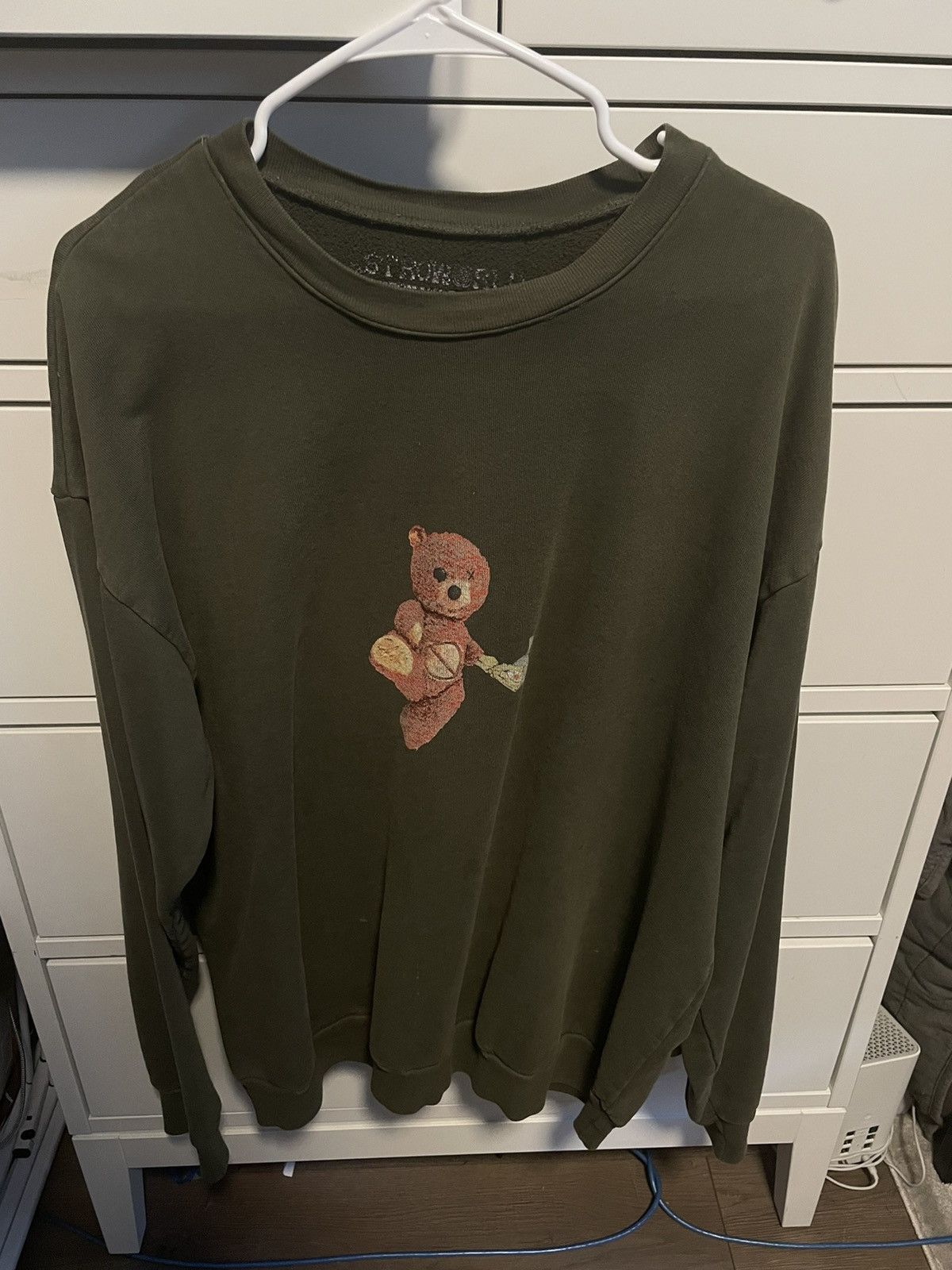 Travis Scott Travis Scott Astroworld Skipping Bear Crewneck Size US XL / EU 56 / 4 - 1 Thumbnail