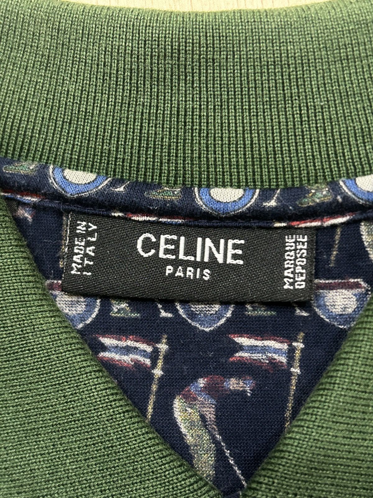 Celine Vintage Celine Monogram Golf Polos Size US S / EU 44-46 / 1 - 4 Thumbnail