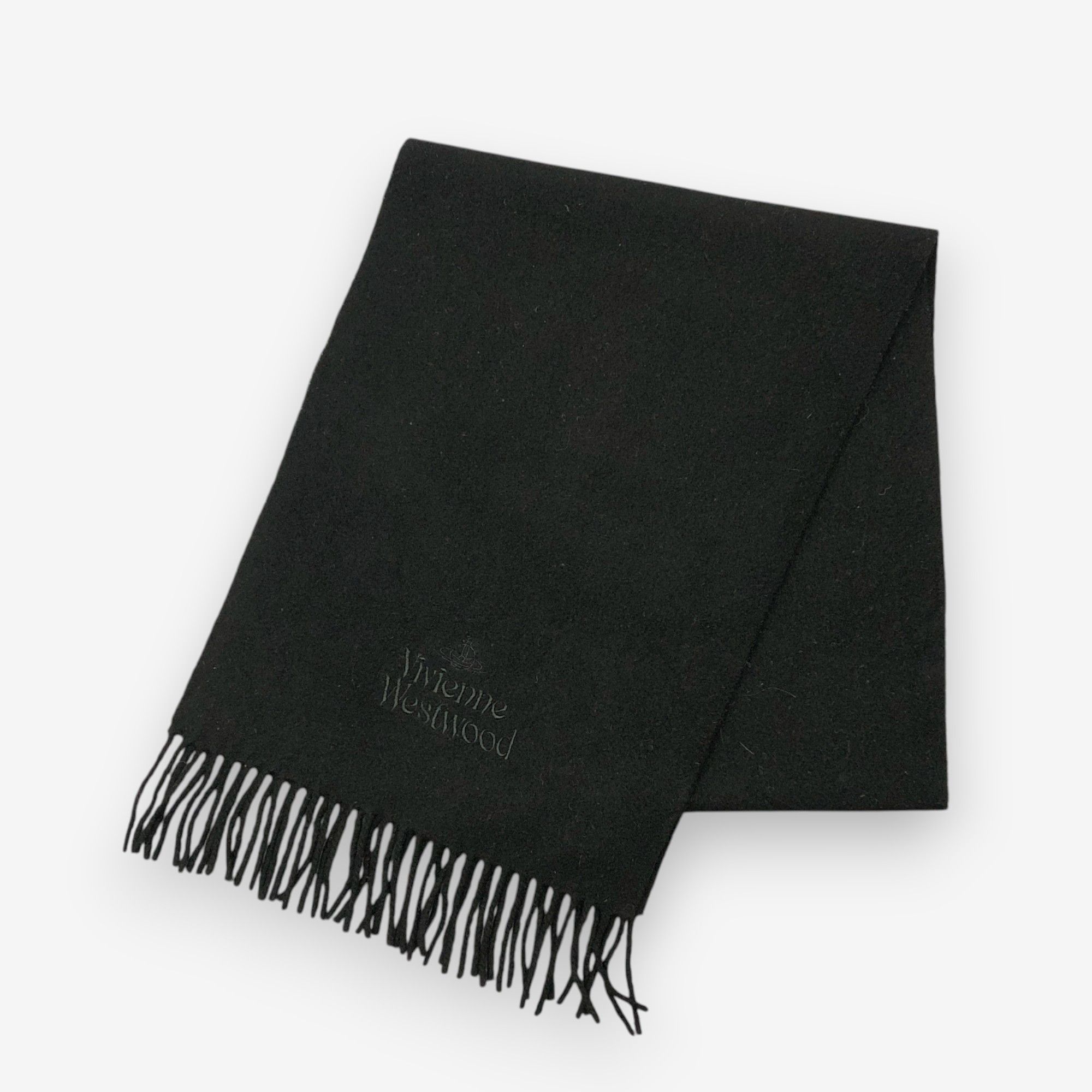 Japanese Brand Vintage Vivienne Westwood Scarf Muffler Wool Orbs Winter Size ONE SIZE - 3 Thumbnail