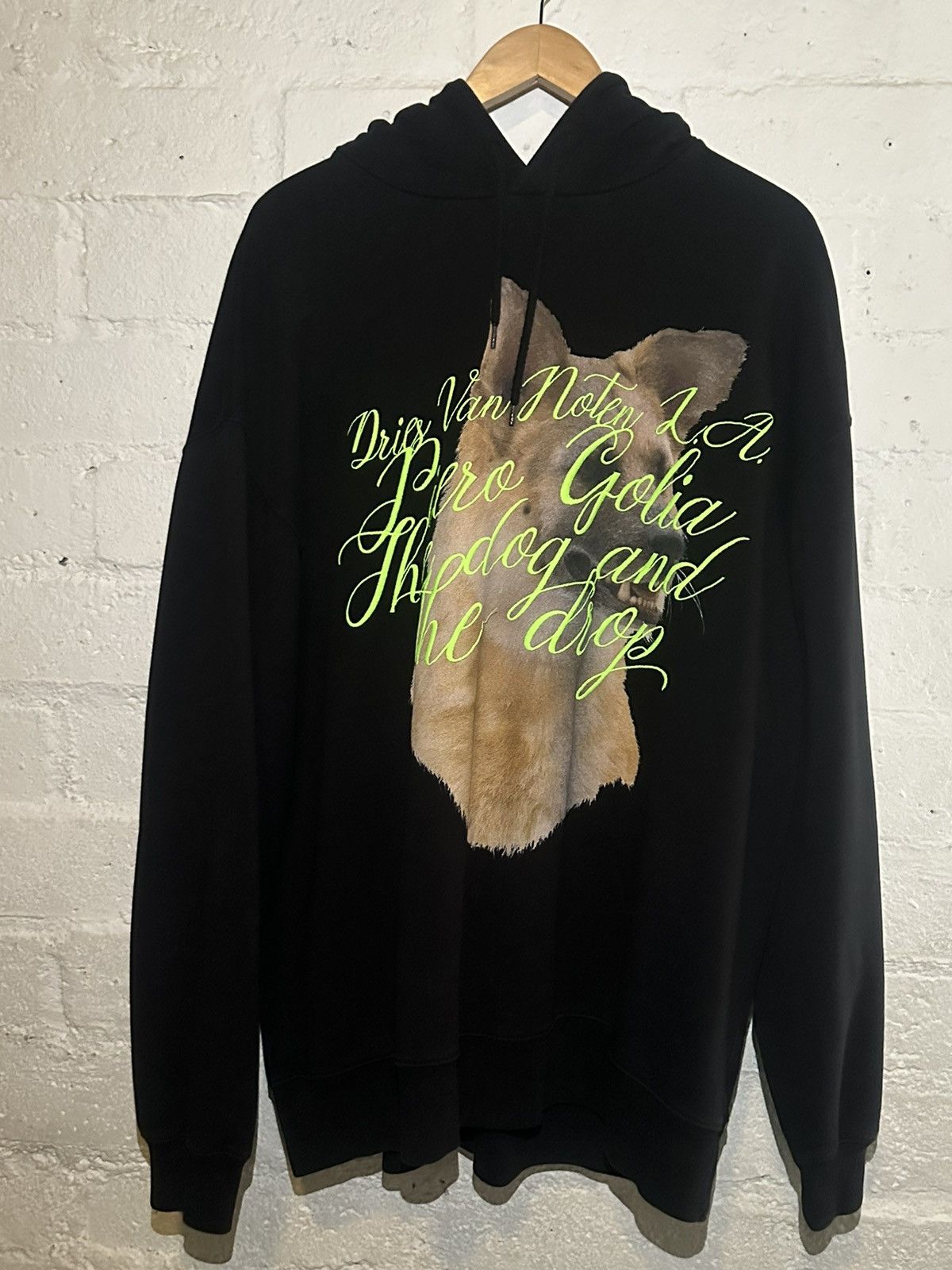 Dries Van Noten Dries Van Noten Dog Hoodie Size US L / EU 52-54 / 3 - 1 Thumbnail