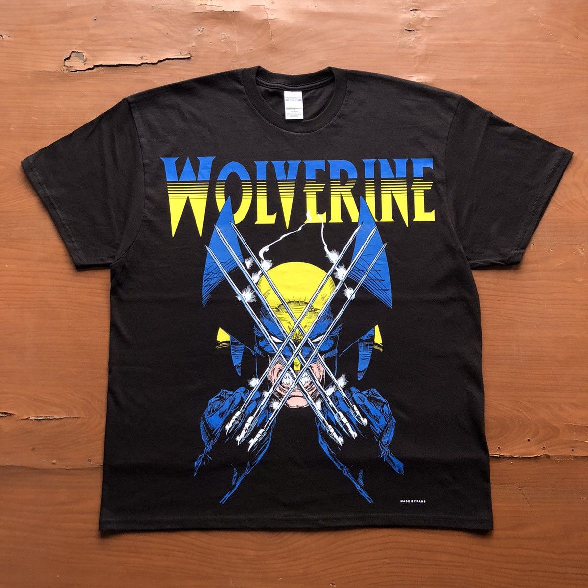 Marvel Comics × Wolverine Marvel Shirt - Wolverine Comicbook Big Print Size US XL / EU 56 / 4 - 1 Thumbnail