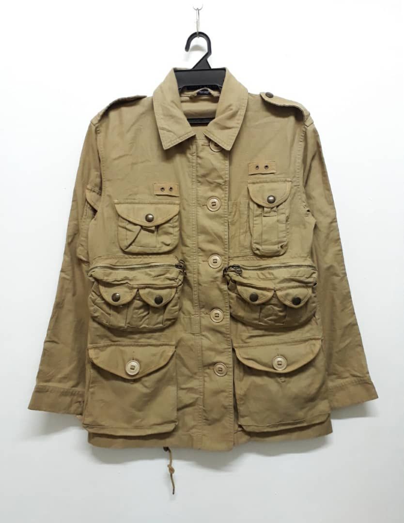Polo Ralph Lauren 💥Polo Ralph Lauren multipocket chocolate colour jacket Size US M / EU 48-50 / 2 - 1 Thumbnail
