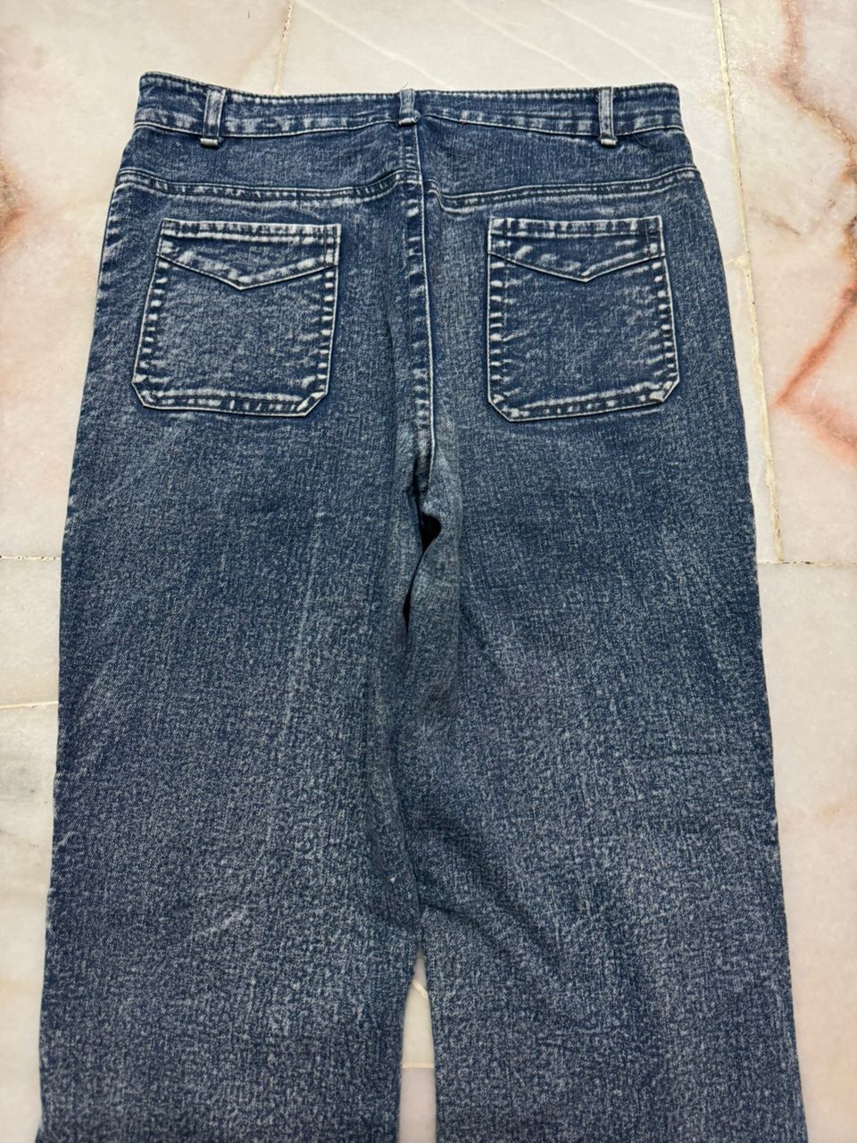 Tornado Mart 💥Bell Bottom💥Vintage Japanede Flared Washed Punk Jeans Size US 27 - 13 Thumbnail