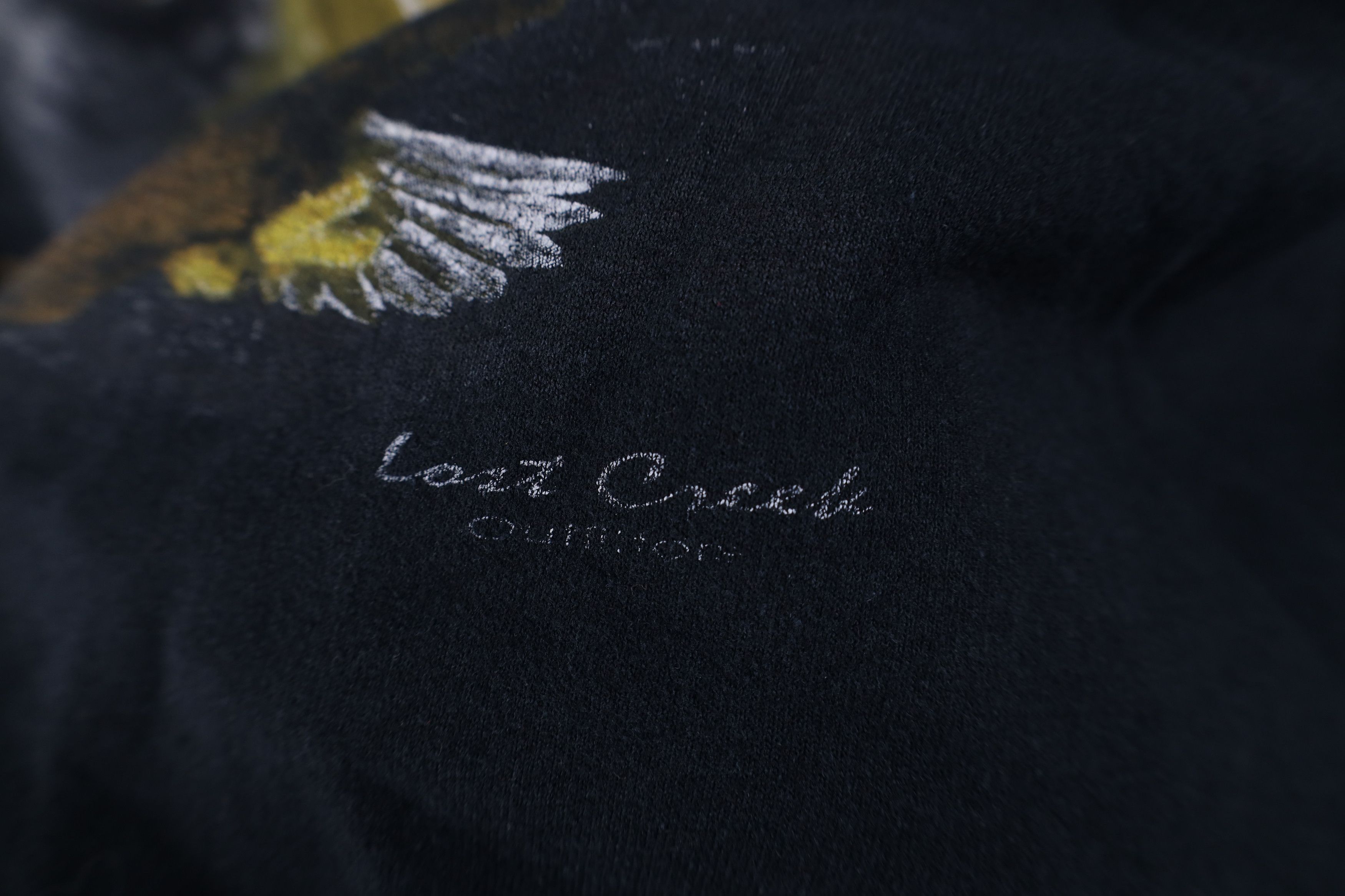 Vintage Vintage 90s Y2K Streetwear Eagle Crewneck Sweatshirt Black Size US XL / EU 56 / 4 - 6 Thumbnail