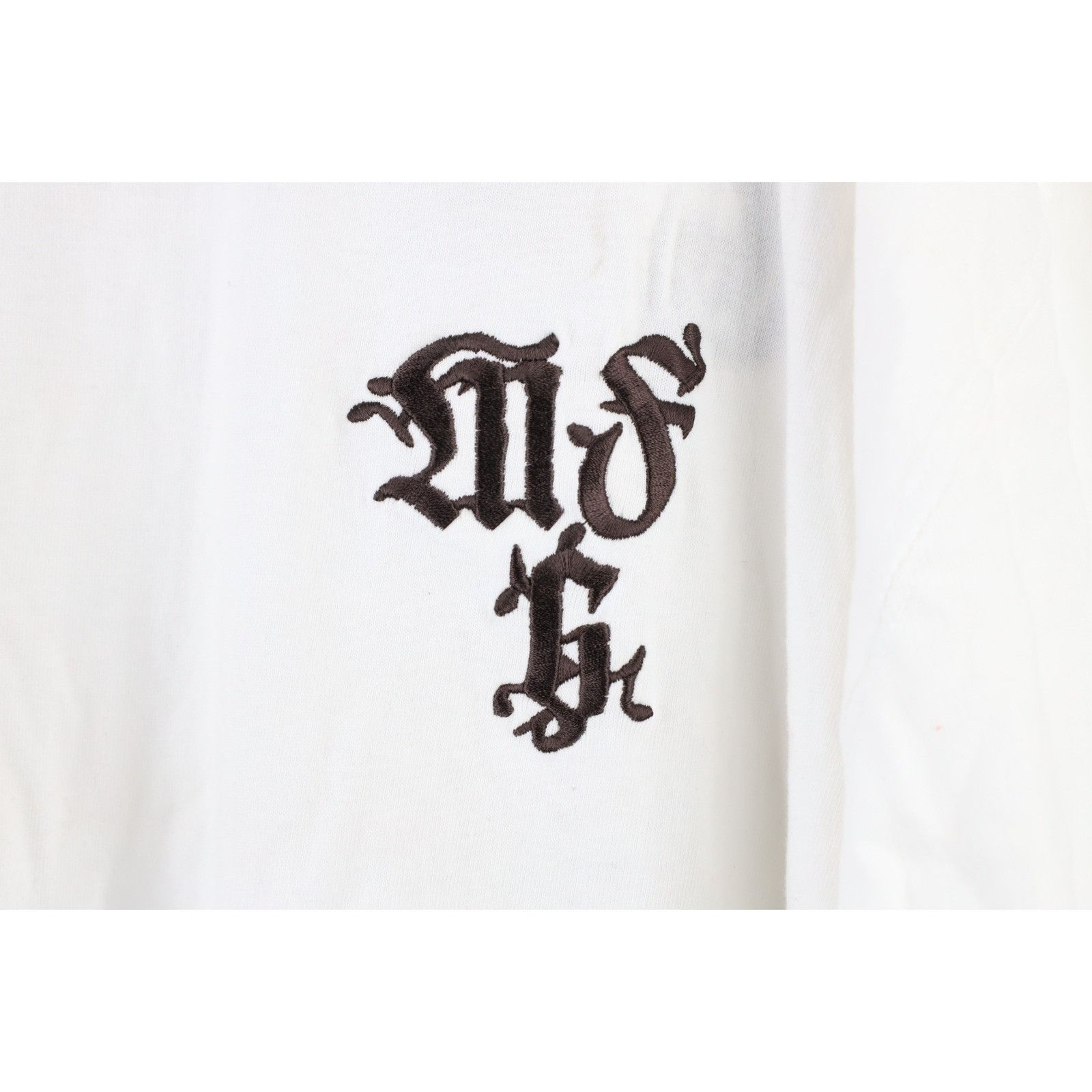 Marithe + Francois Girbaud × Vintage NOS Vintage Marithe Francois Girbaud Old English T-Shirt 3XL Size US XXL / EU 58 / 5 - 4 Thumbnail