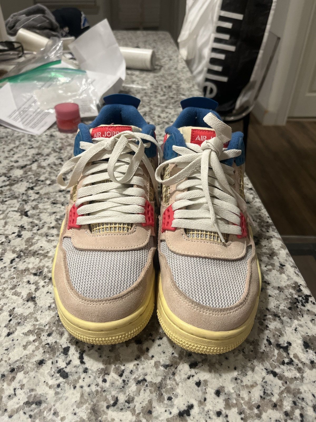 Jordan Brand × Nike × Union LA Guava Union Jordan 4 Size US 8 / EU 41 - 3 Thumbnail