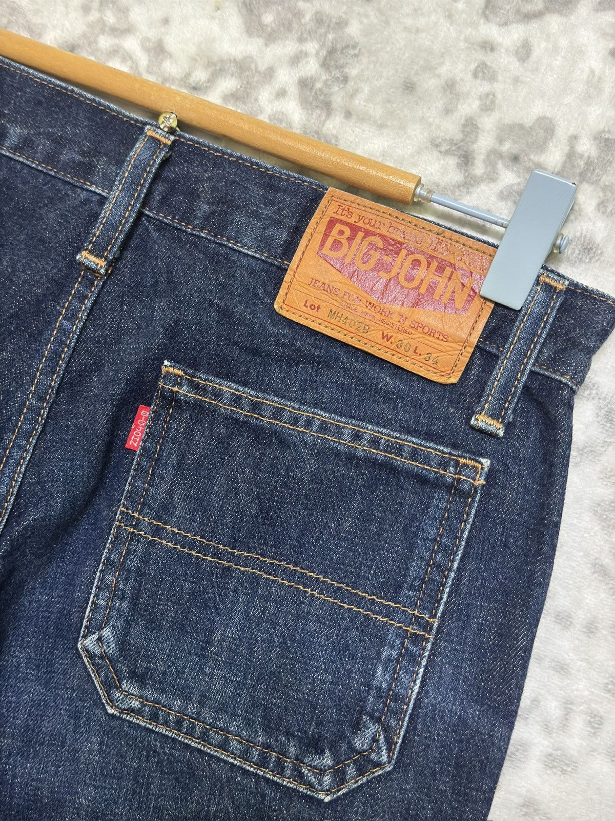 If Six Was Nine Vintage Vintage Big John Bell Bottom Flare Denim Jeans Size US 29 - 11 Thumbnail