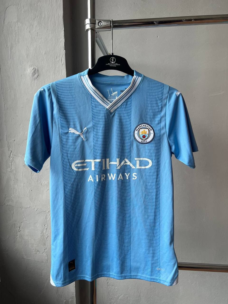 Puma 2023/24 MANCHESTER CITY HOME SOCCER JERSEY FOOTBALL SHIRT S Size US S / EU 44-46 / 1 - 4 Thumbnail