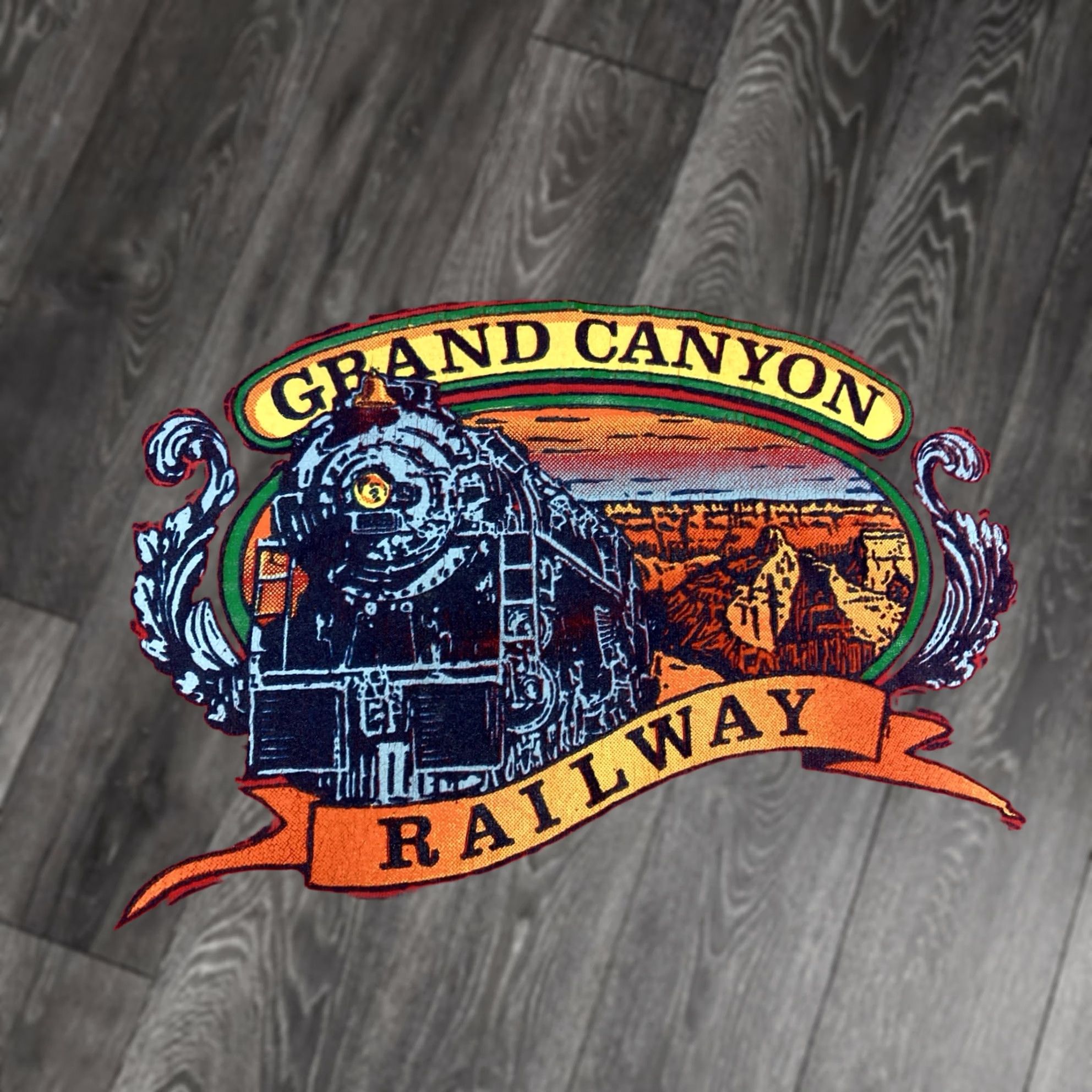 Vintage VINTAGE Grand Canyon Railway Graphic T-shirt Men XL Red USA 90s Single Stitch Size US XL / EU 56 / 4 - 1 Thumbnail