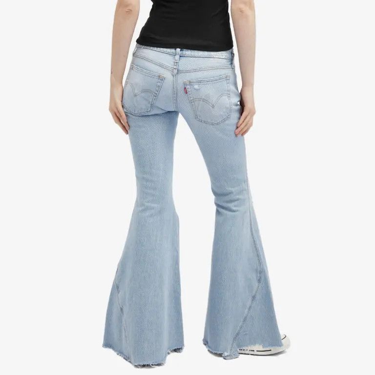 ERL × Levi's o1mle0824 Low-Rise Flared Jeans in Light Blue Size 28" / US 6 / IT 42 - 3 Thumbnail