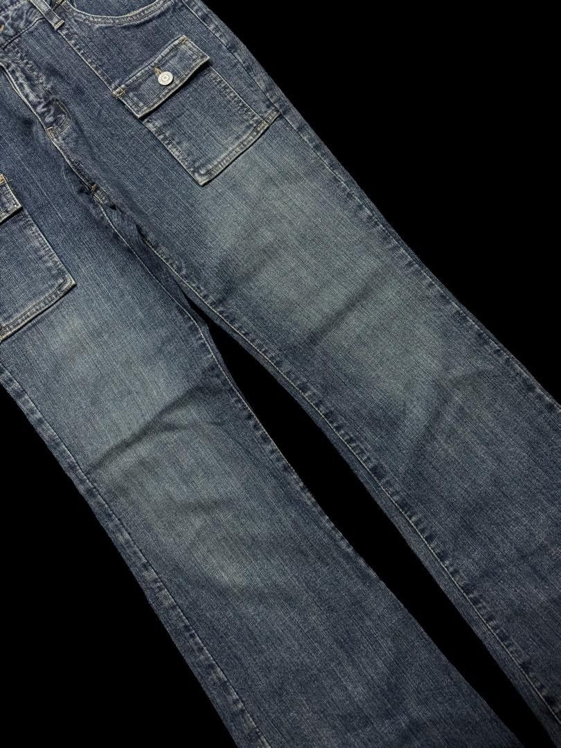 Vintage BELL BOTTOM 90s Style Japanese Bushpants Bootcut Sick Jeans Size US 29 - 7 Thumbnail