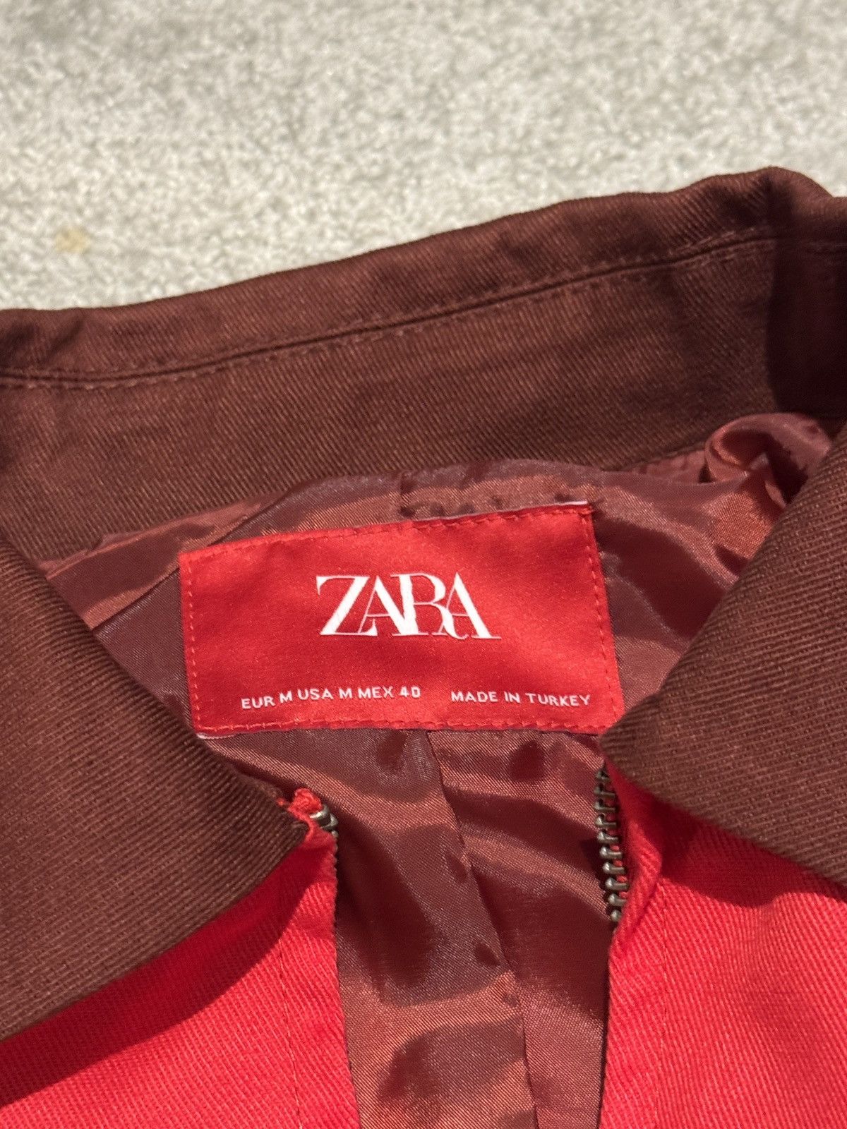 Zara Zara x Harry Lambert red color block jacket Size US M / EU 48-50 / 2 - 3 Thumbnail