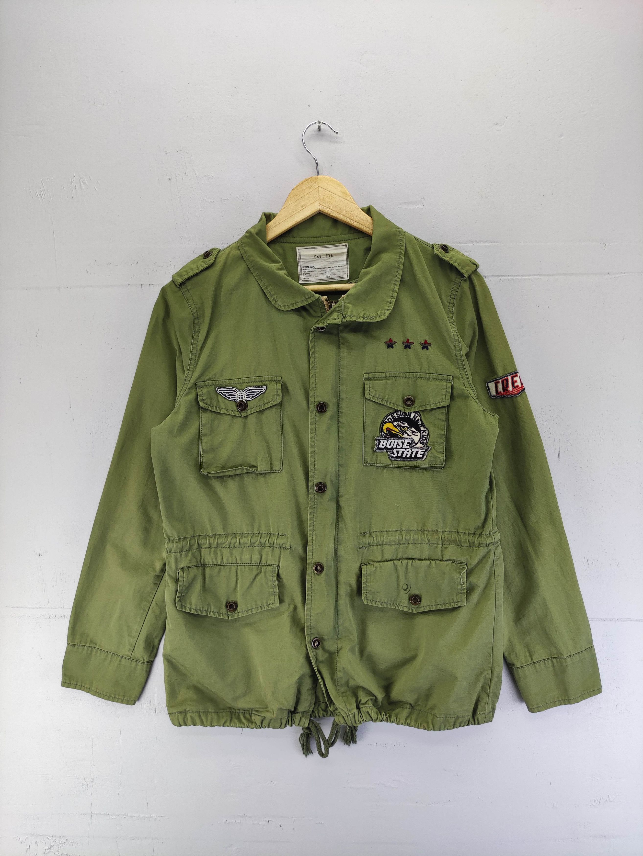 Japanese Brand Vintage M 65 Field Jacket Zipper Unbrand Size S / US 4 / IT 40 - 1 Thumbnail