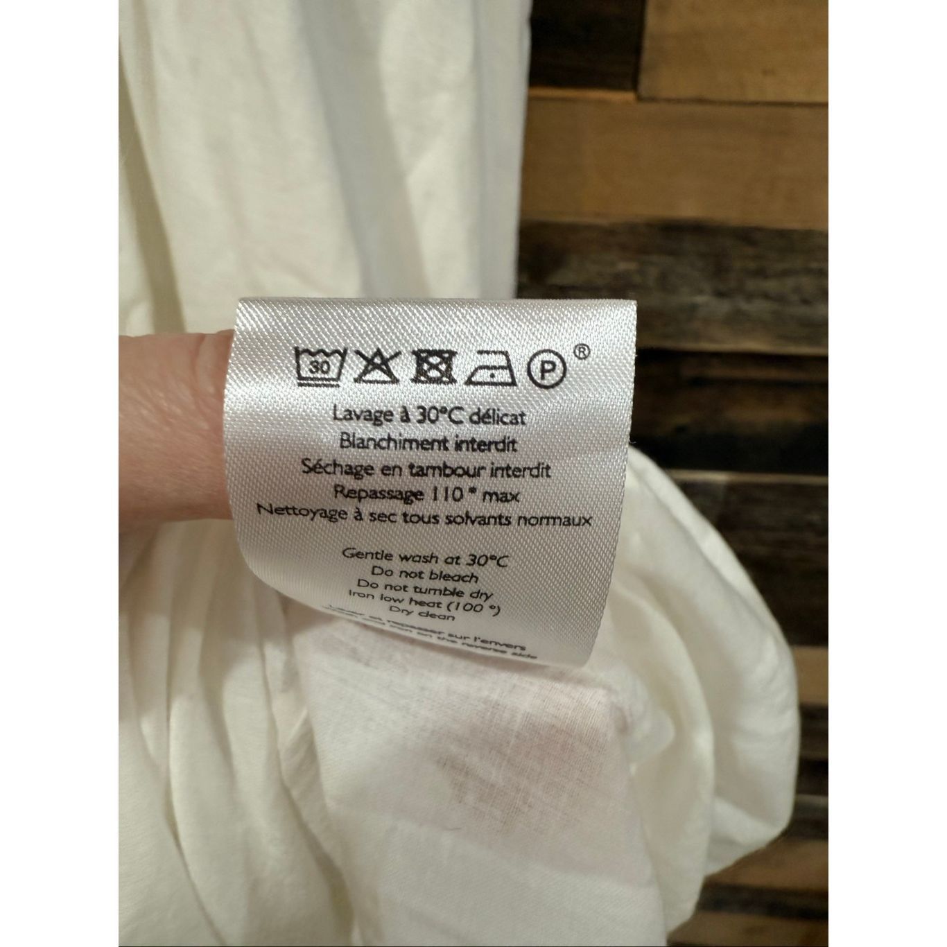 Sezane Sezane Paris Ursula Dress White Midi Linen Blend Size 38 Size M / US 6-8 / IT 42-44 - 7 Thumbnail