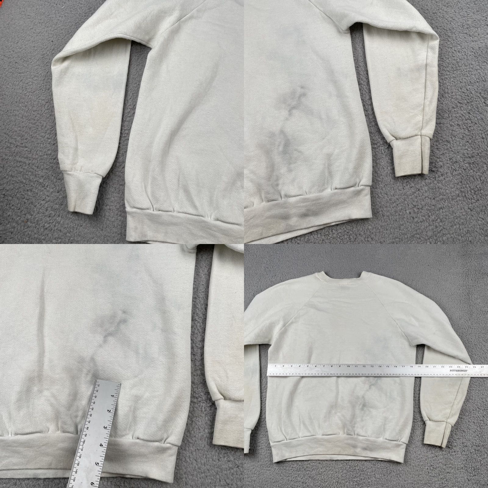 Vintage VINTAGE Screen Stars Sweatshirt University Alabama John Hancock 90s Large White Mens9x Size US L / EU 52-54 / 3 - 10 Thumbnail