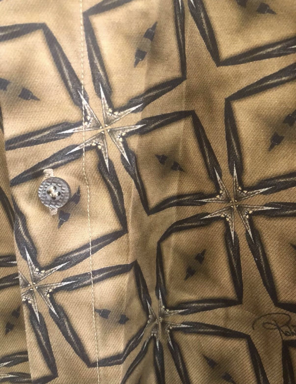 Roberto Cavalli Cavalli Mainline Silk Shirt J2 Size US M / EU 48-50 / 2 - 3 Thumbnail