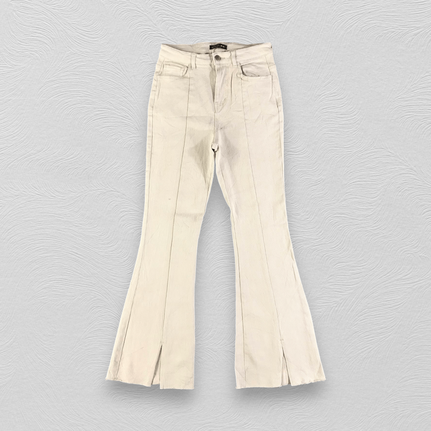 Japanese Brand Gorge Bell Bottom Flare Jeans KJ2048 Size 26" / US 2 / IT 38 - 1 Thumbnail
