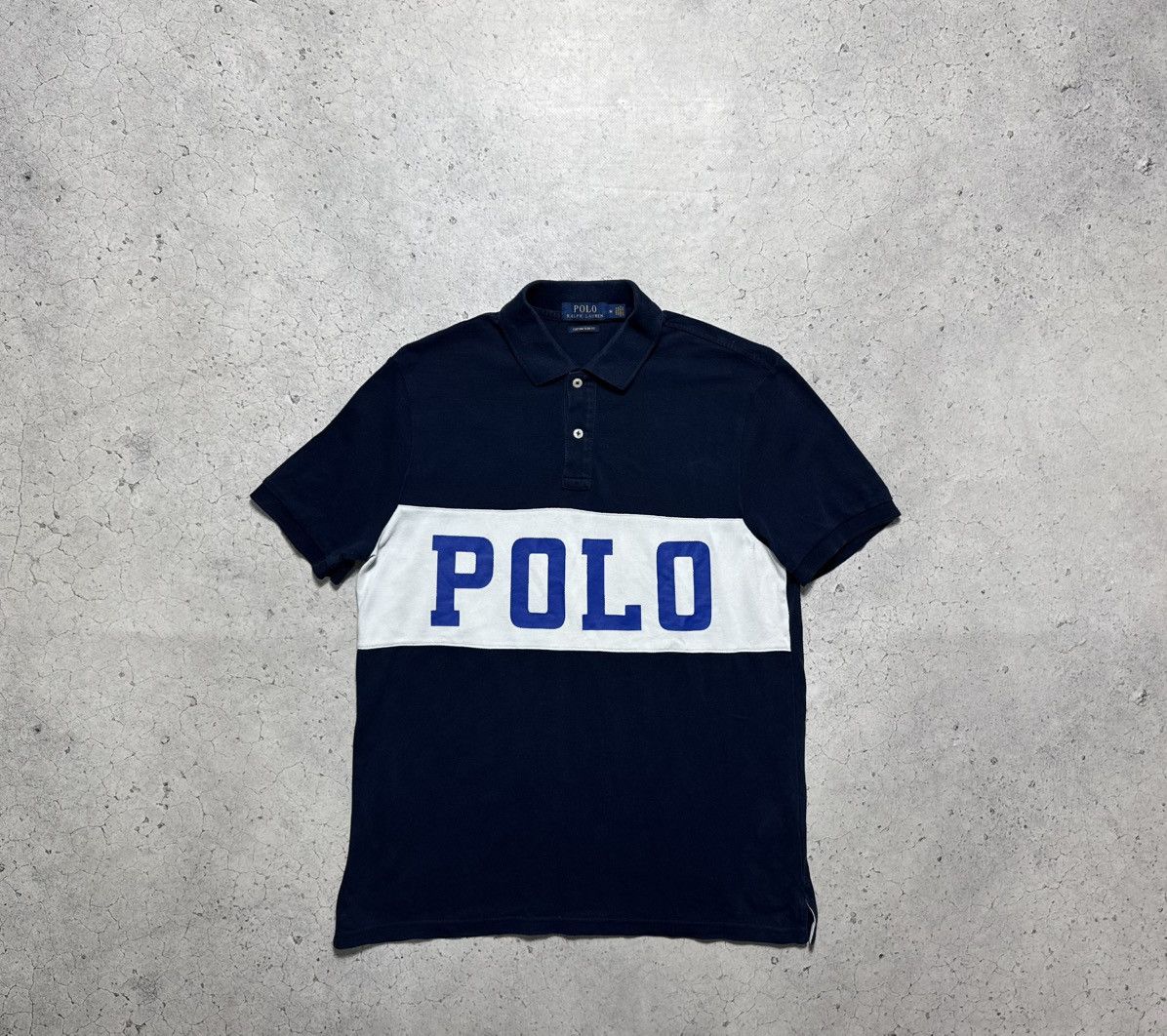 Polo Ralph Lauren Big Logo Vintage Polo Shirt Size M