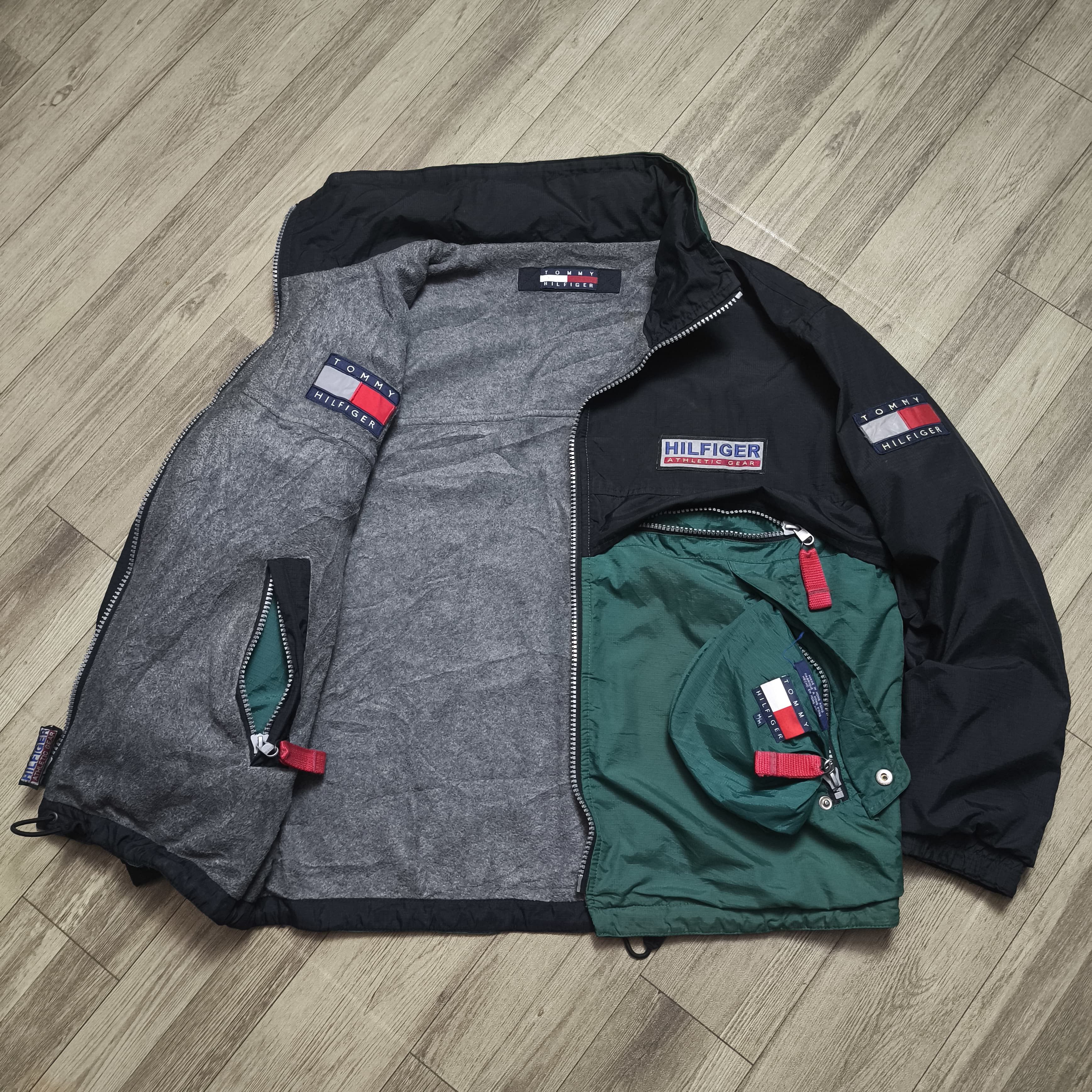 Tommy Hilfiger Vintage 90s Reversible Tommy Hilfiger Athletic Gear Jacket Size US M / EU 48-50 / 2 - 13 Thumbnail
