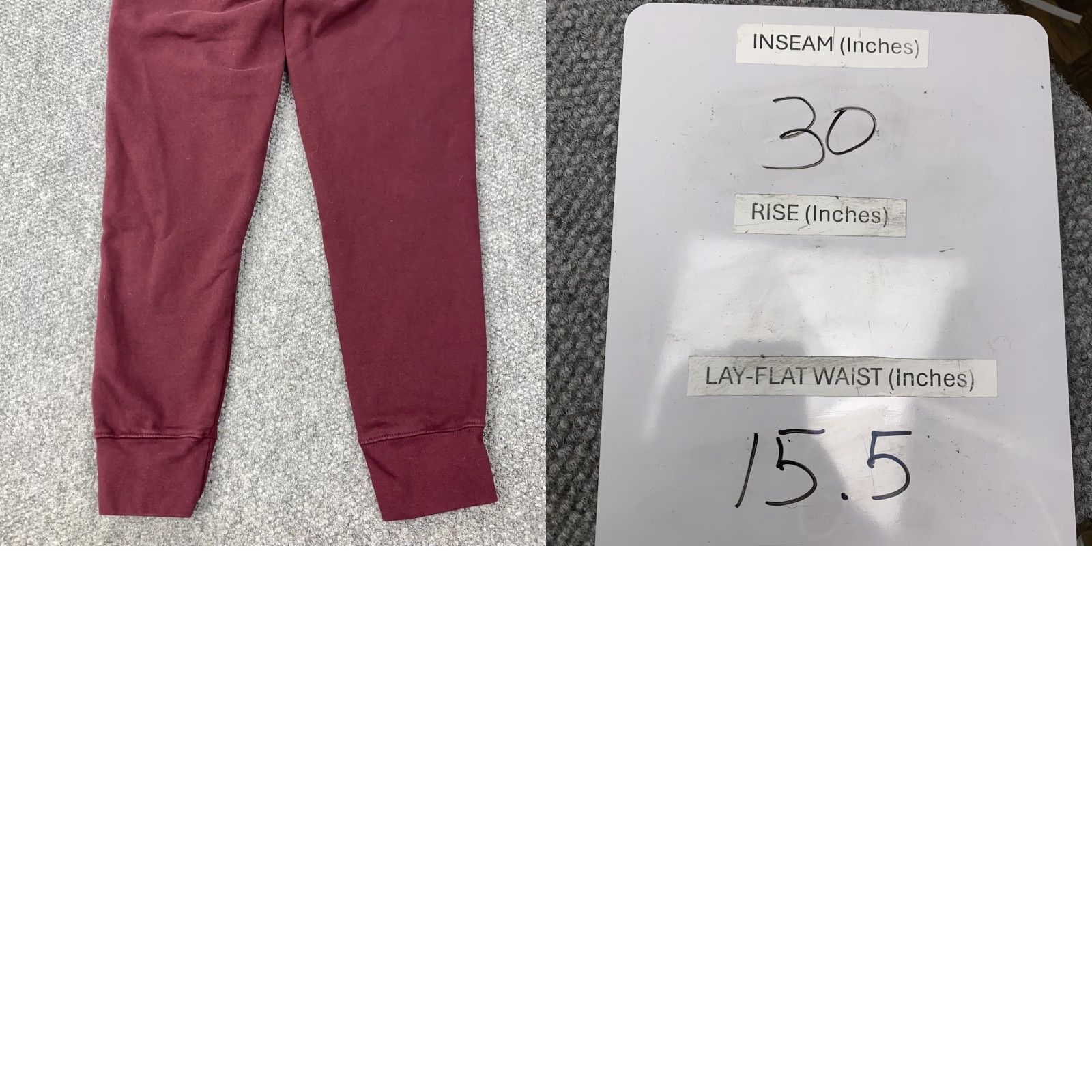 Champion Champion Sweatpants Joggers Mens Medium Maroon Fleece Big C Logo Athletic Pants Size US 31 - 9 Thumbnail