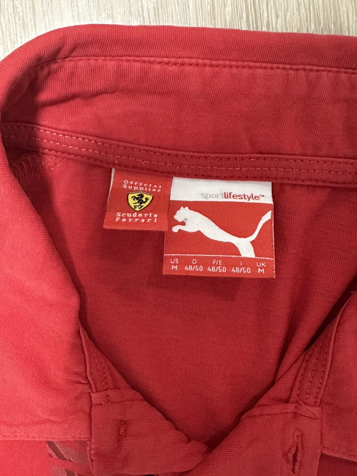 Puma Puma x Ferrari Polo t-shirt Size US M / EU 48-50 / 2 - 2 Thumbnail