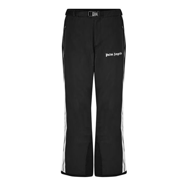 image of Palm Angels O1G2R1Mq0524 Sweatpants In Black & White in Black/White, Men's (Size 34)