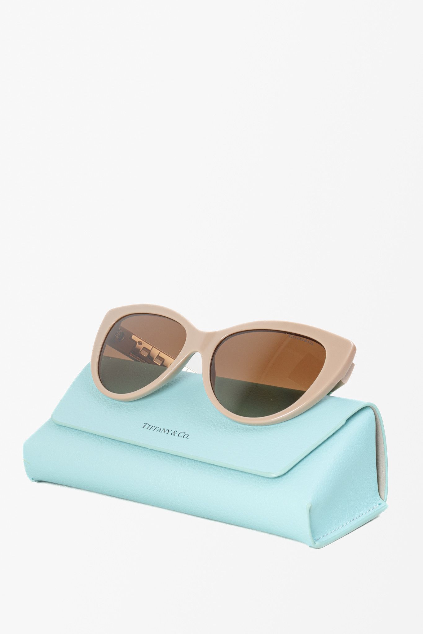 Tiffany & Co. Tiffany & Co Nude Cat Eye Sunglasses Size ONE SIZE - 10 Thumbnail