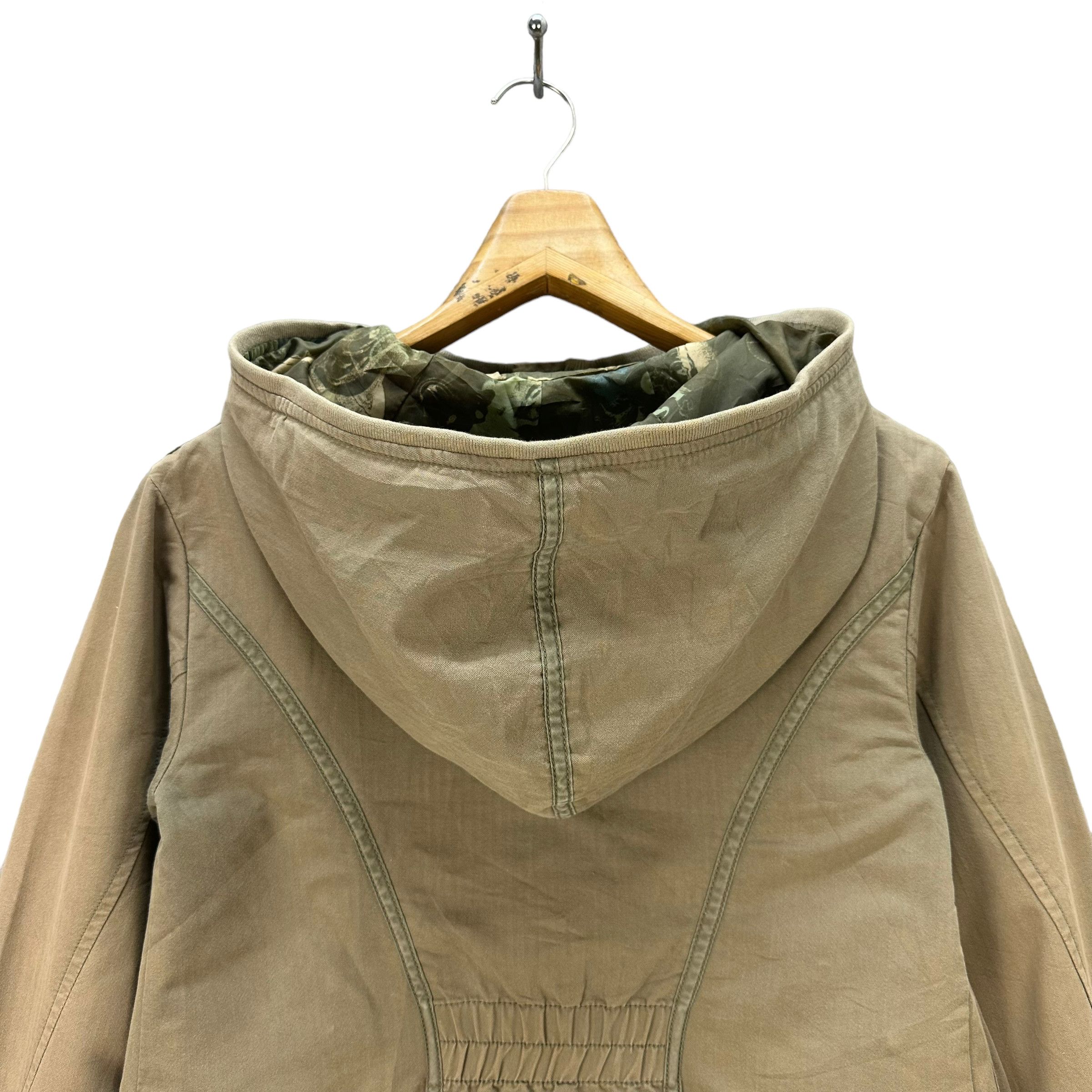 Diesel DIESEL NICE DESIGN HOODED CROPPED JACKET #7931-190 Size XS / US 0-2 / IT 36-38 - 17 Thumbnail