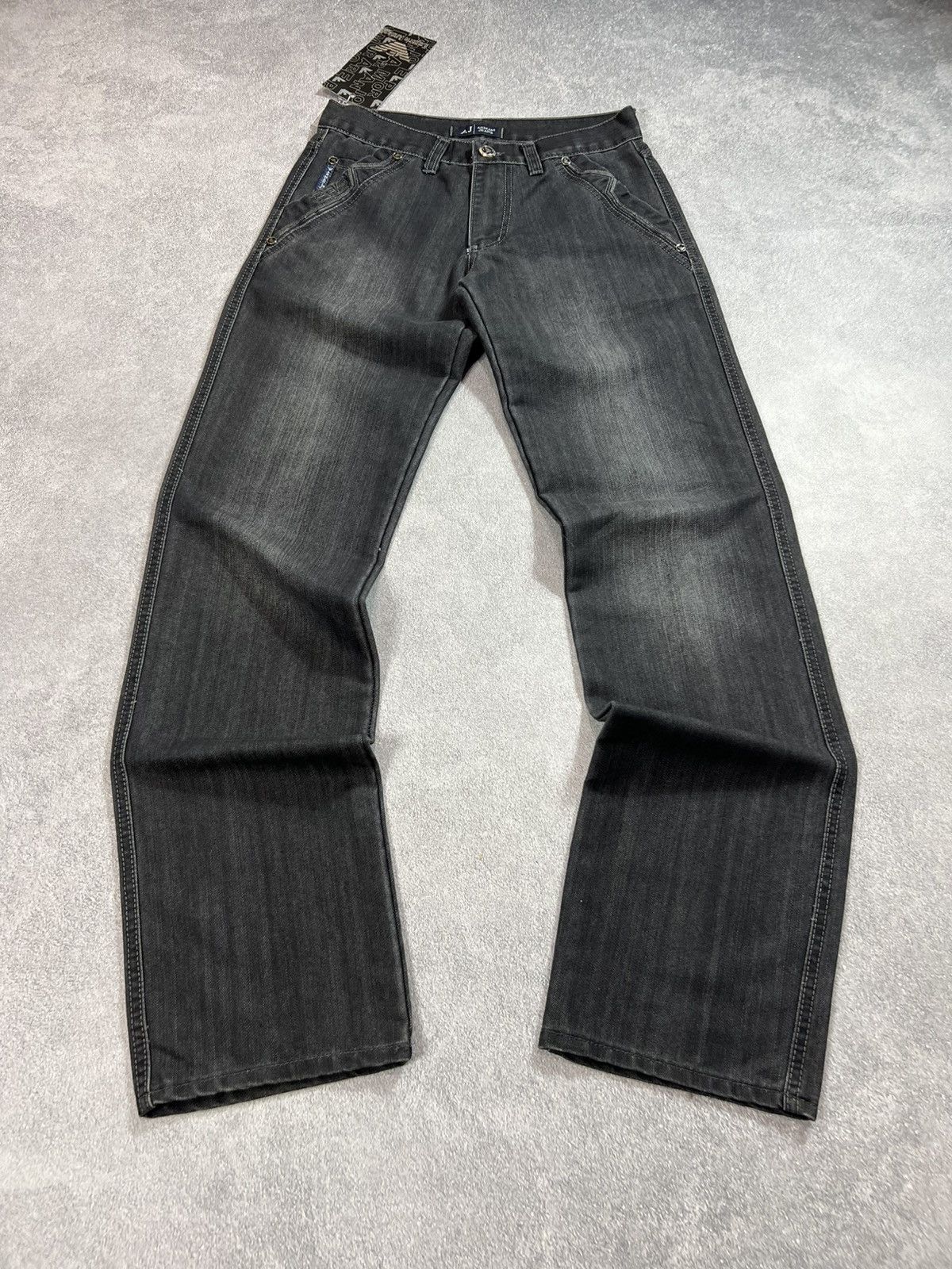 Hysteric Glamour 🖤VTG RICK OWENS HYSTERIC GLAMOUR STYLE DISTRESSED Y2K JEANS Size US 30 / EU 46 - 7 Thumbnail
