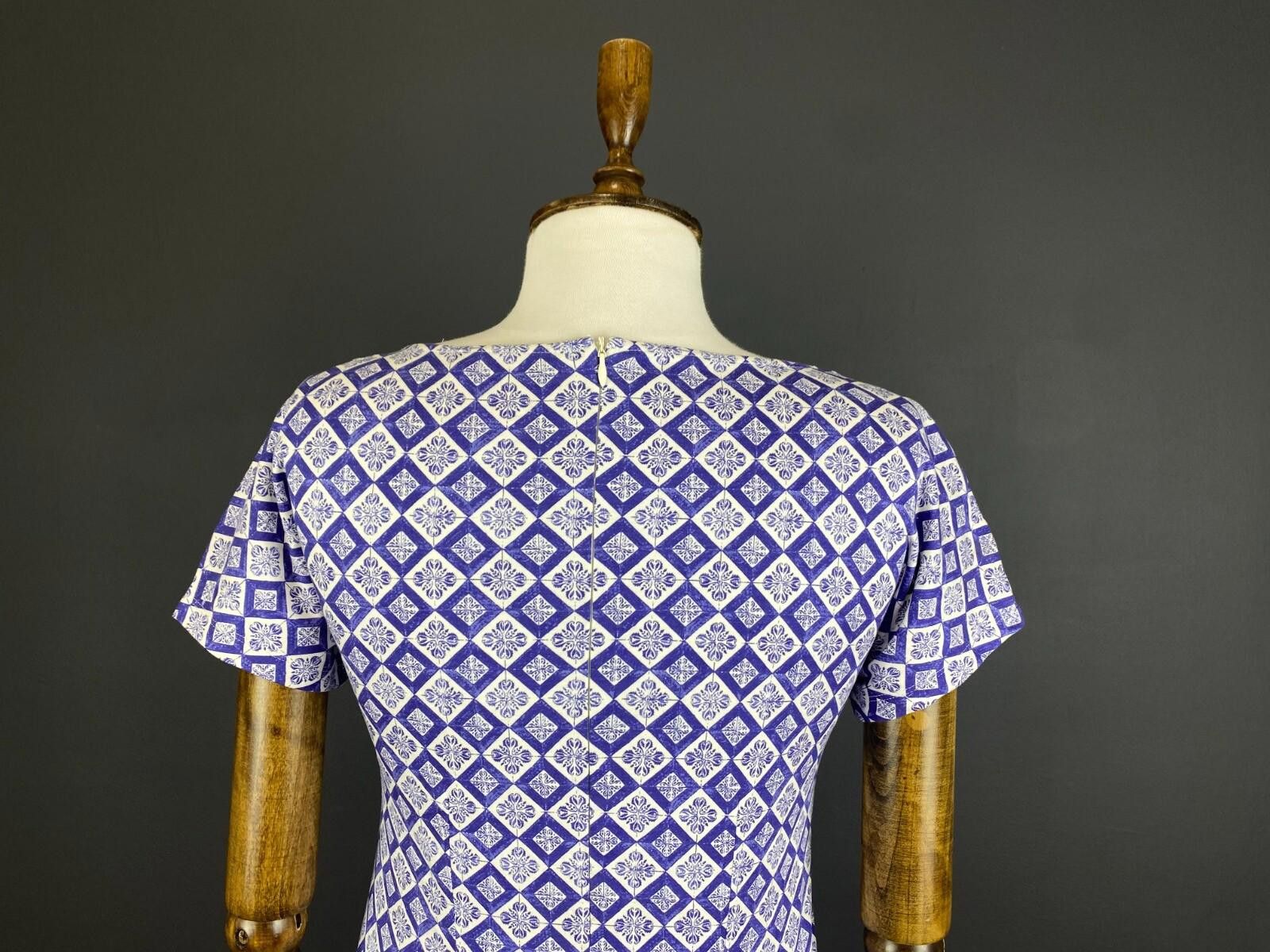 Designer Weekend Max Mara Blue Desiner Short Midi Dress Size 40 Size M / US 6-8 / IT 42-44 - 7 Thumbnail