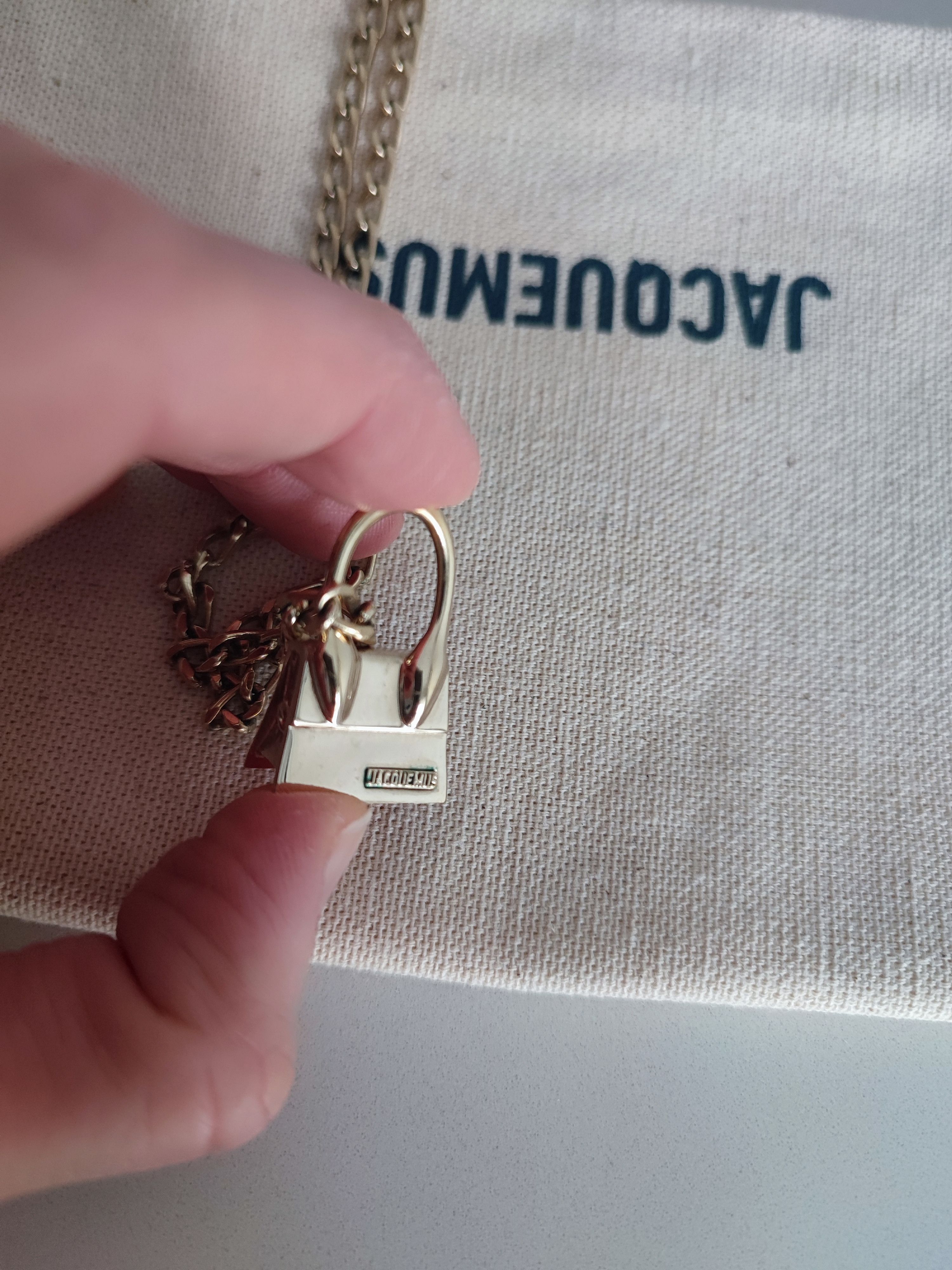 Jacquemus jacquemus le Chiquito Golden necklace Size ONE SIZE - 4 Thumbnail