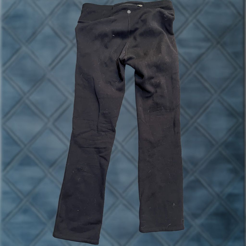 Athleta Athleta Pants Womens L Black Yoga Athletic Stretch Rear Zip Pocket Size 36" / US 14 / IT 50 - 1 Thumbnail