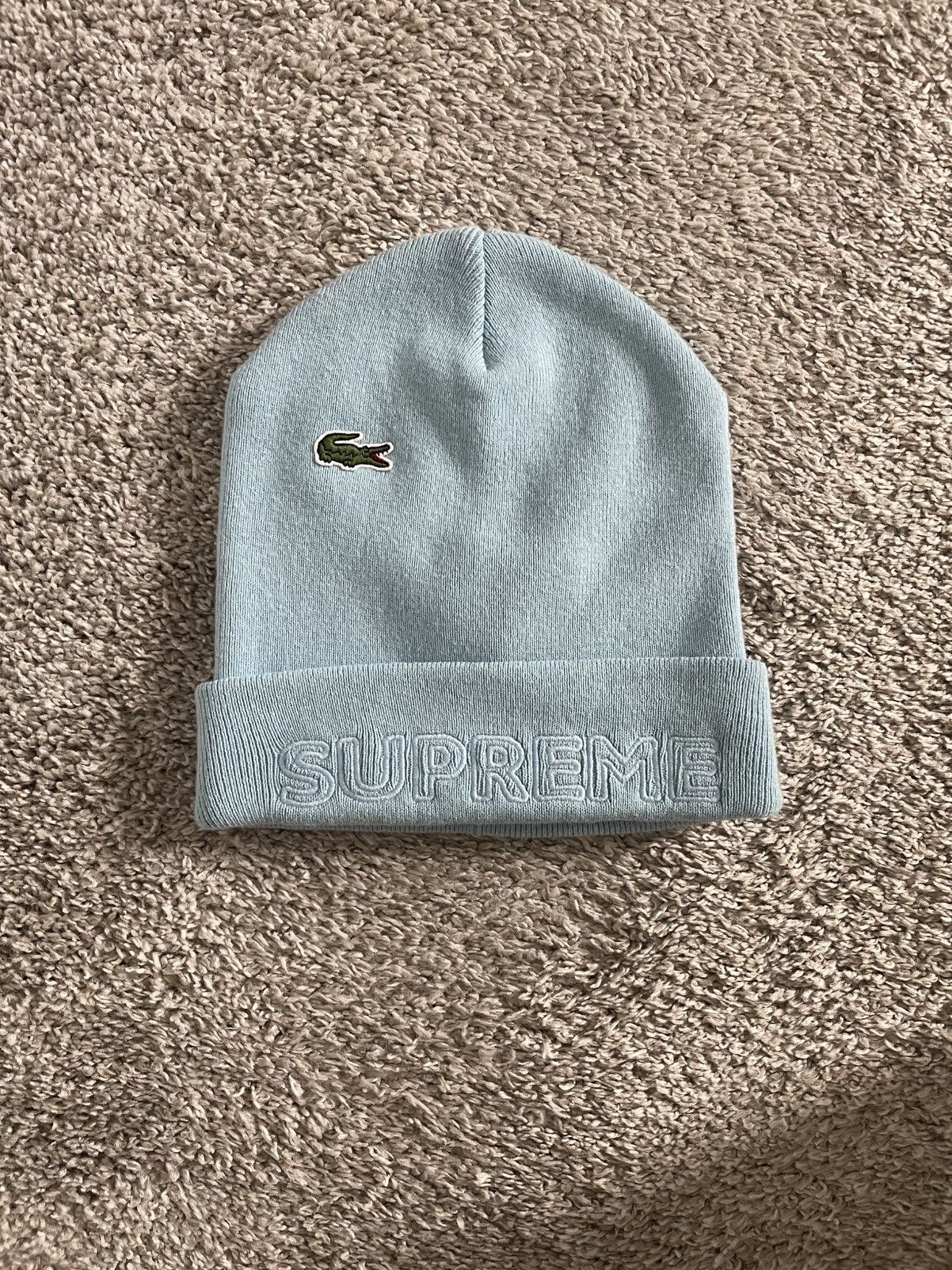 Supreme Lacoste sold Beanie