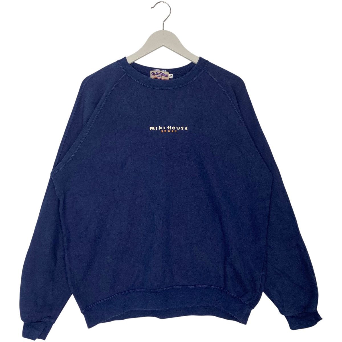 Vintage Vintage Miki House Sweatshirt Navy Blue Pullover Jumper Sz M Size US M / EU 48-50 / 2 - 5 Thumbnail