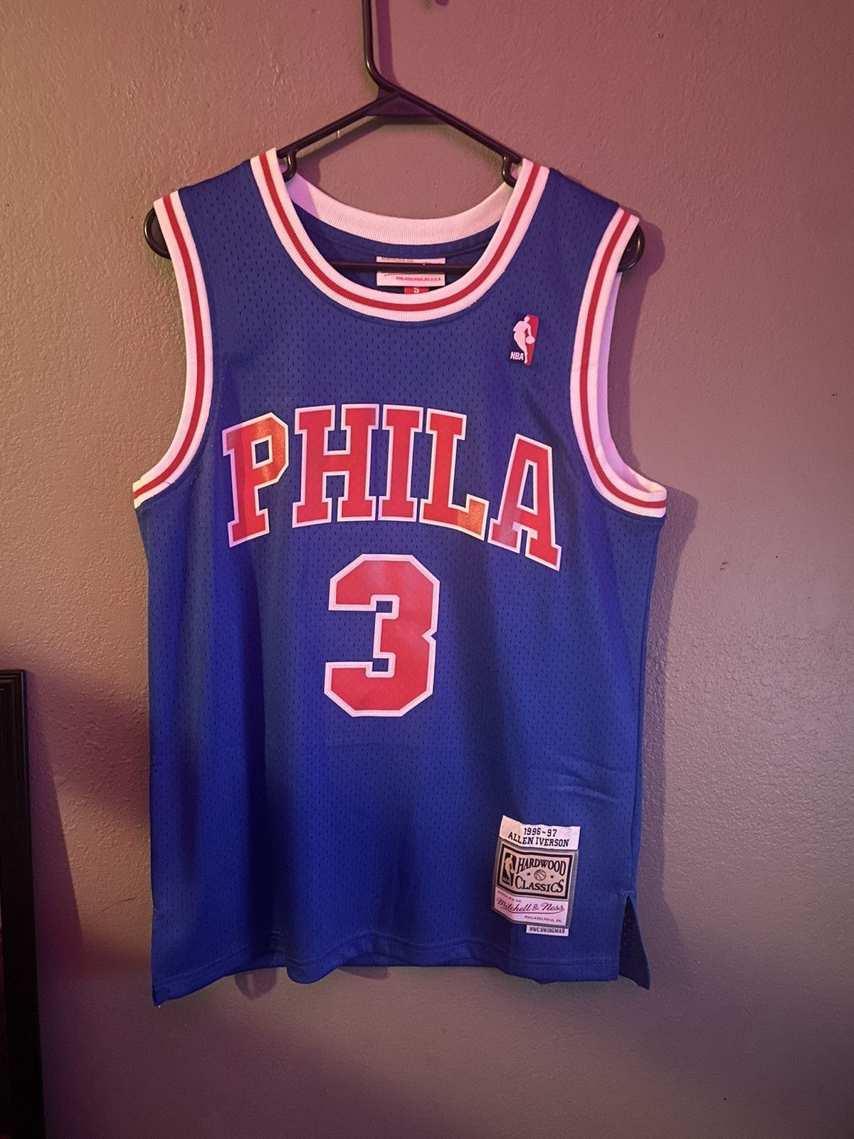 Mitchell & Ness Philadelphia 76ers Allen Iverson 1996/97 Hardwood Classics Size US S / EU 44-46 / 1 - 1 Thumbnail