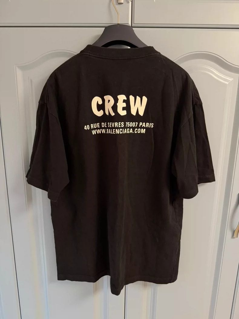 Balenciaga Balenciaga Crew short sleeve 2505-Nextarrow Size US S / EU 44-46 / 1 - 2 Thumbnail