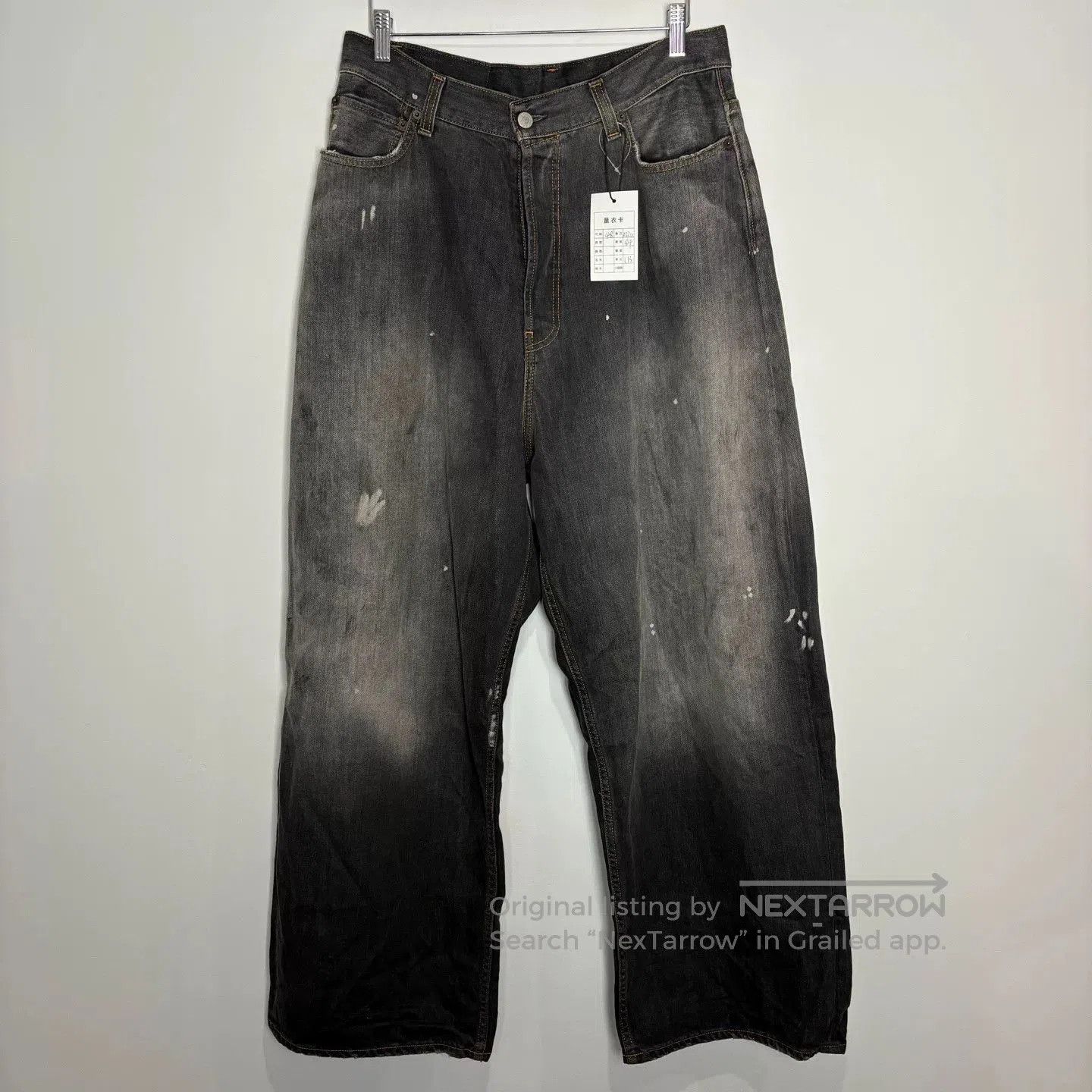 Acne Studios ACNE STUDIOS 1989 SUPER BAGGY DENIM in DRAGO ROAD