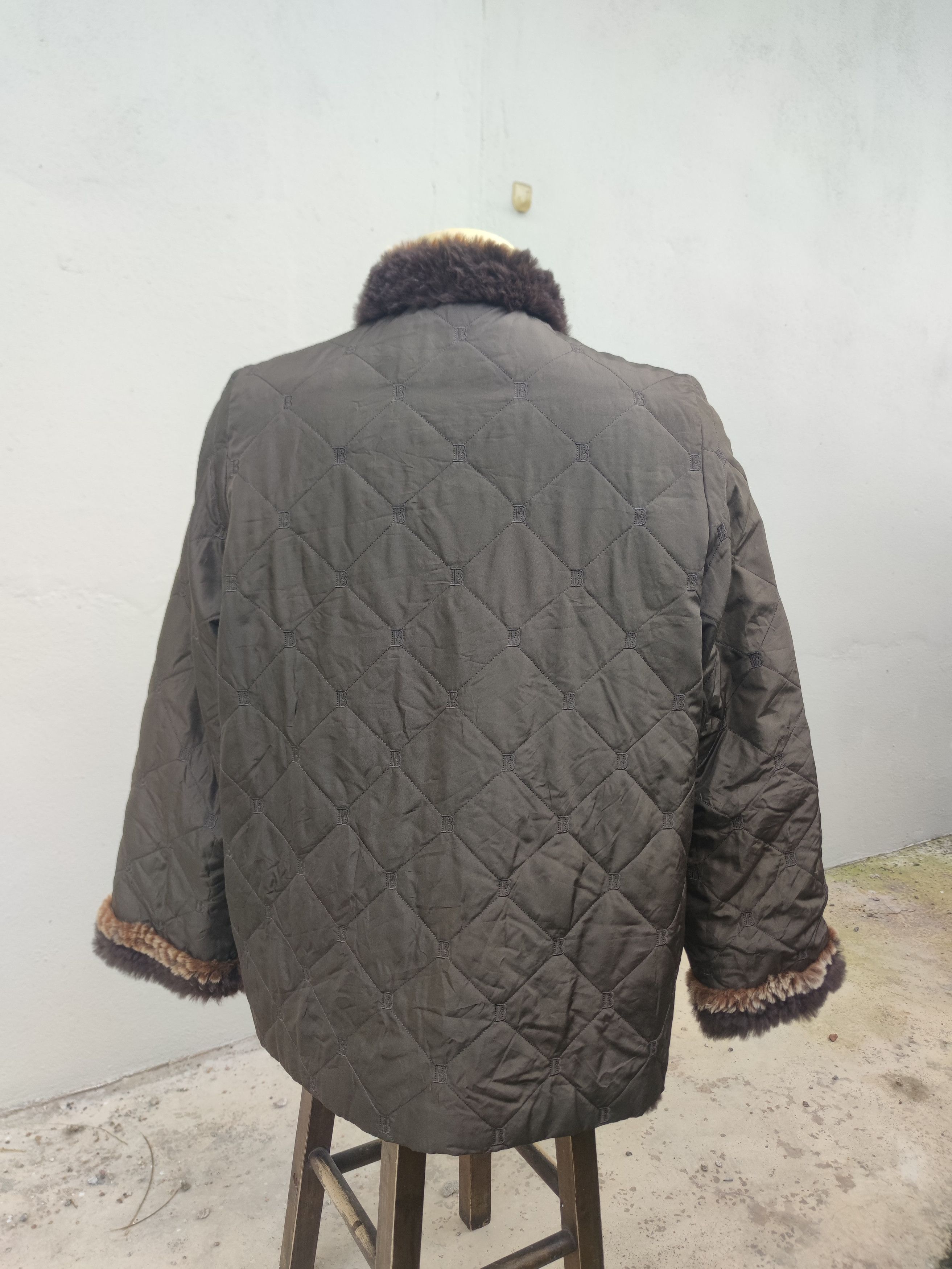 Balmain Balmain Paris Spanish Rabbit Fur Reversible Jacket Size XL / US 12-14 / IT 48-50 - 10 Thumbnail