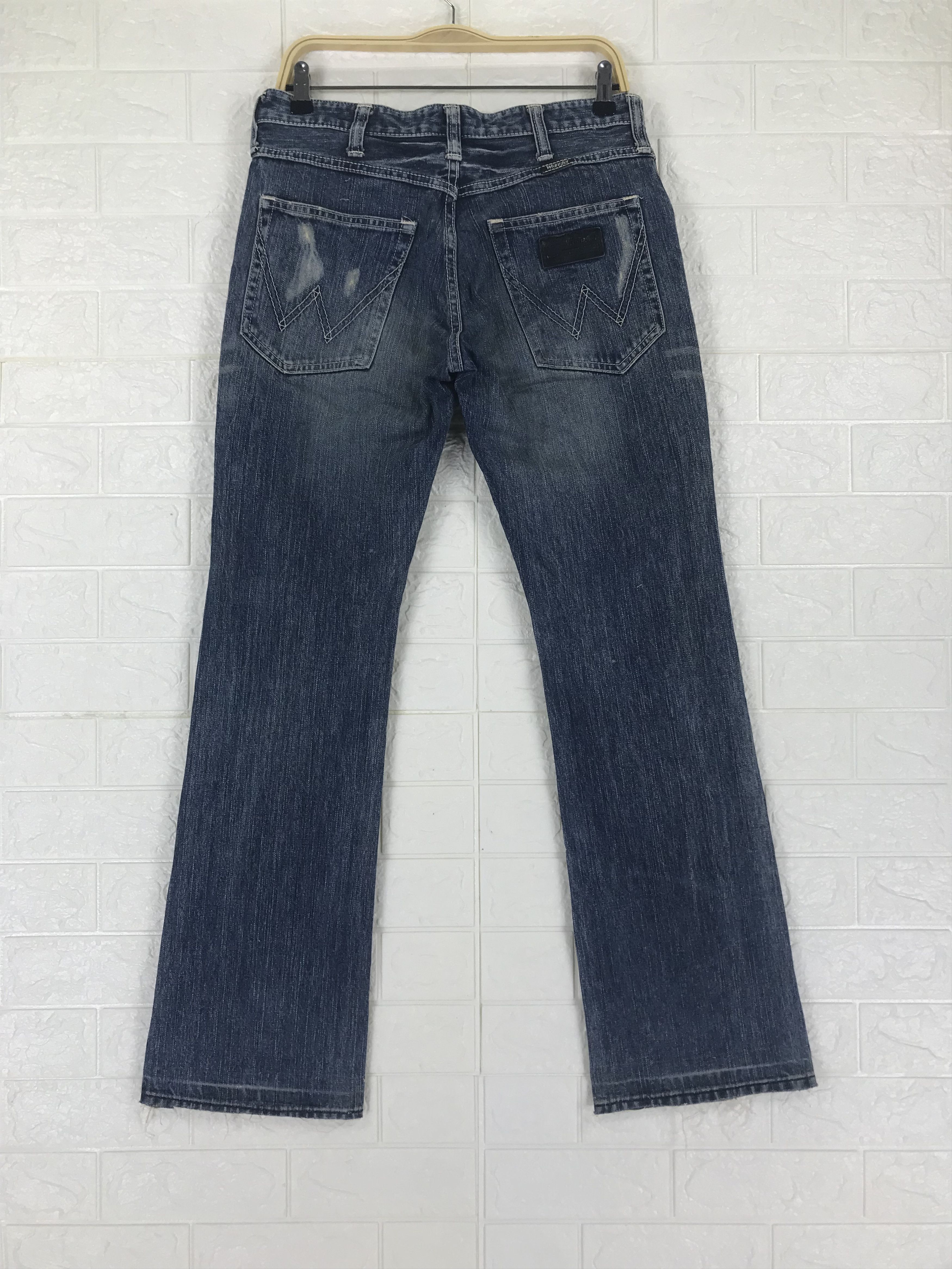 Wrangler Vintage Wrangler Distressed Flare Jeans Size US 30 / EU 46 - 5 Thumbnail